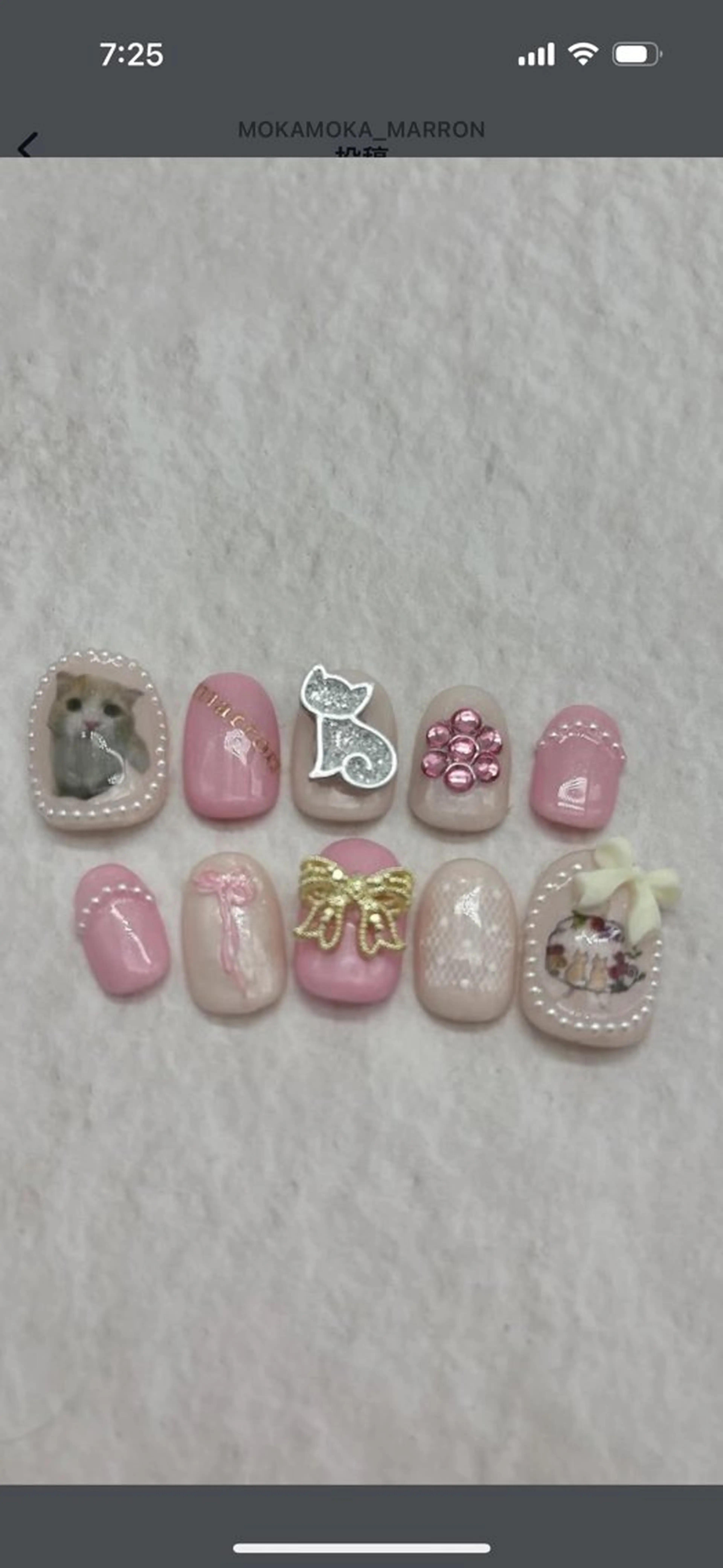 ネイル marron's roomのネイルデザイン