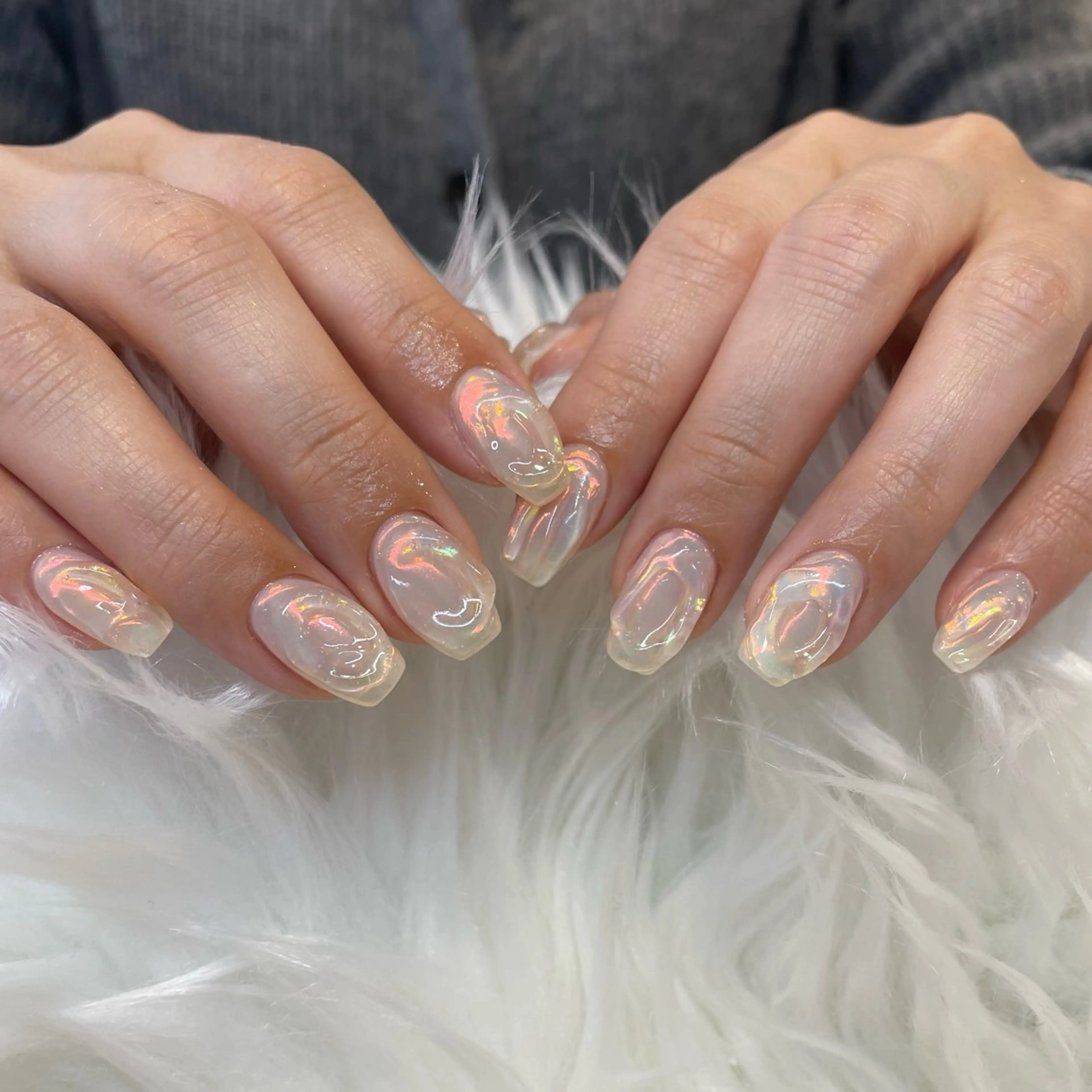 ネイル ハンドネイル 新井 ひなののネイルデザイン