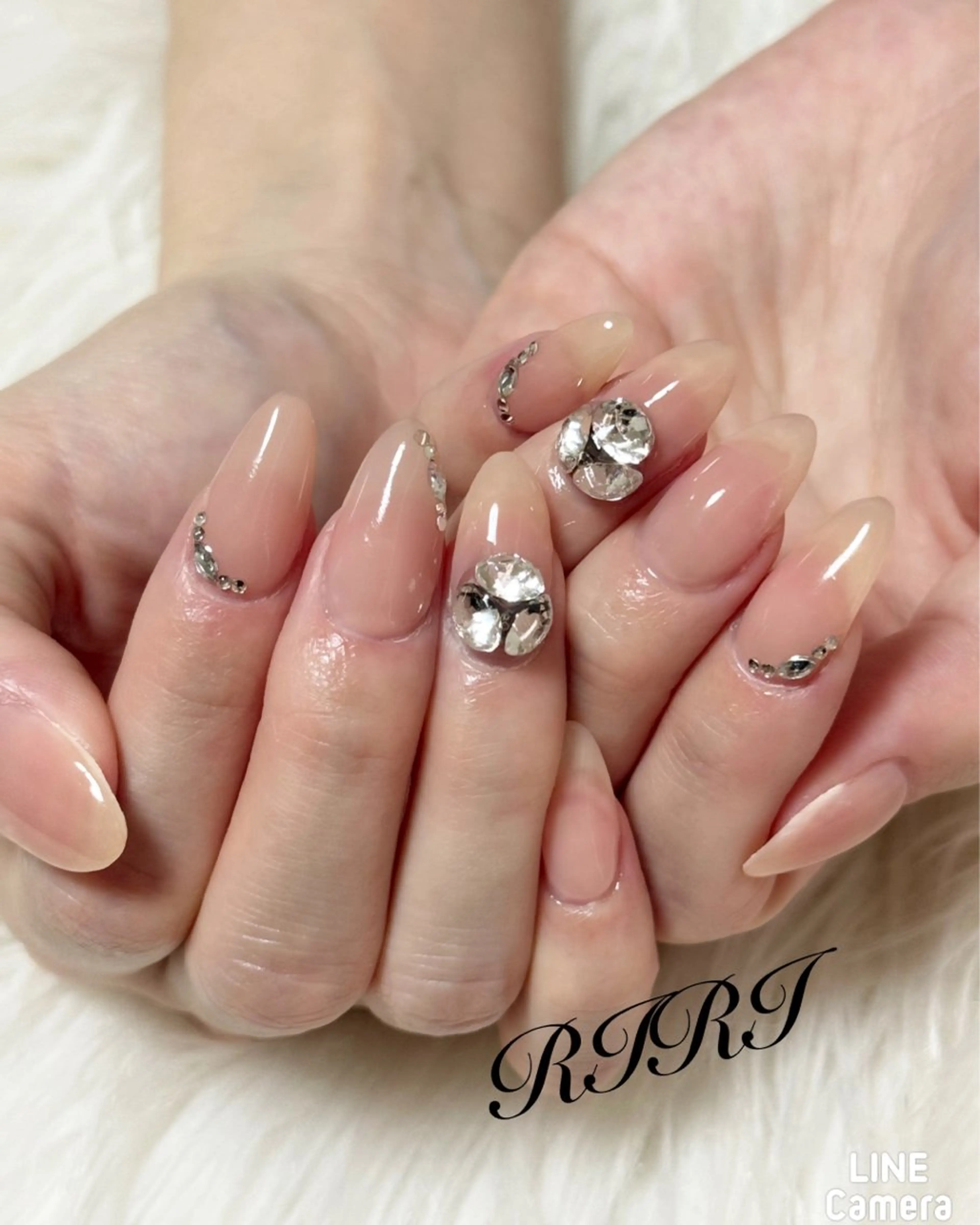 ネイル ハンドネイル riri オーナーのネイルデザイン