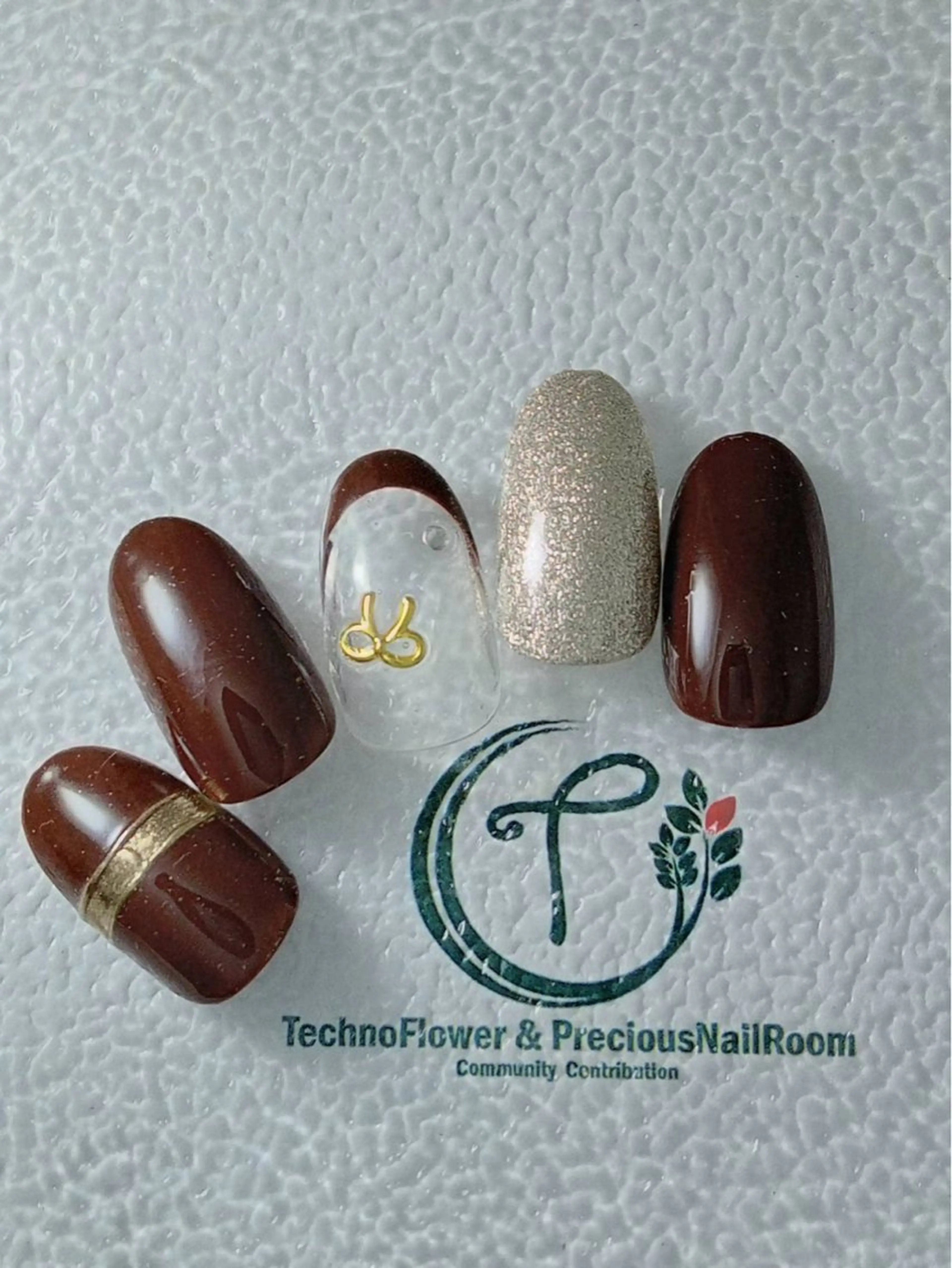 ネイル フラワーネイル precious nail room所属・precious nail  roomのネイルデザイン