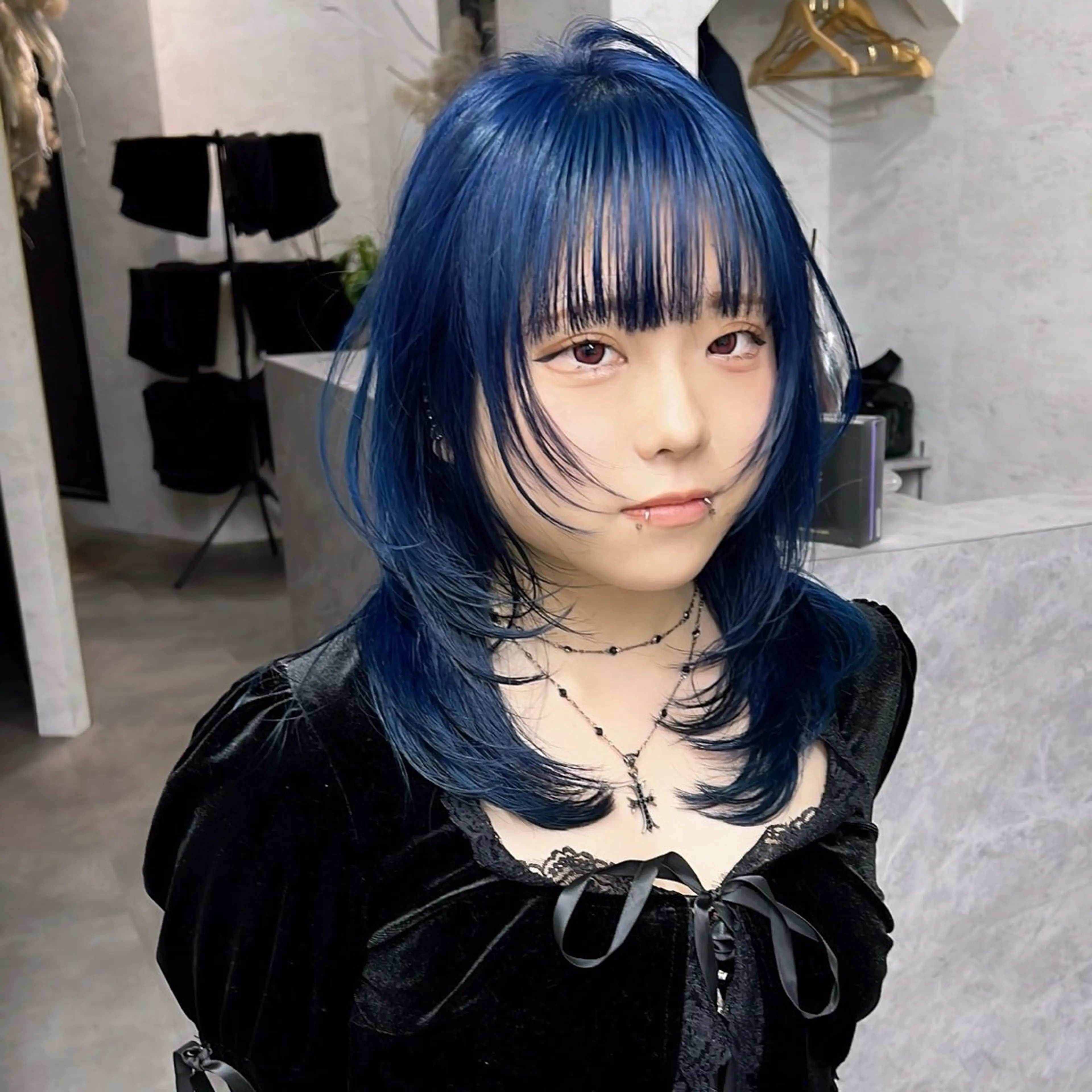 カラー エクステ・レイヤ ーカット/yuunaのヘアスタイル