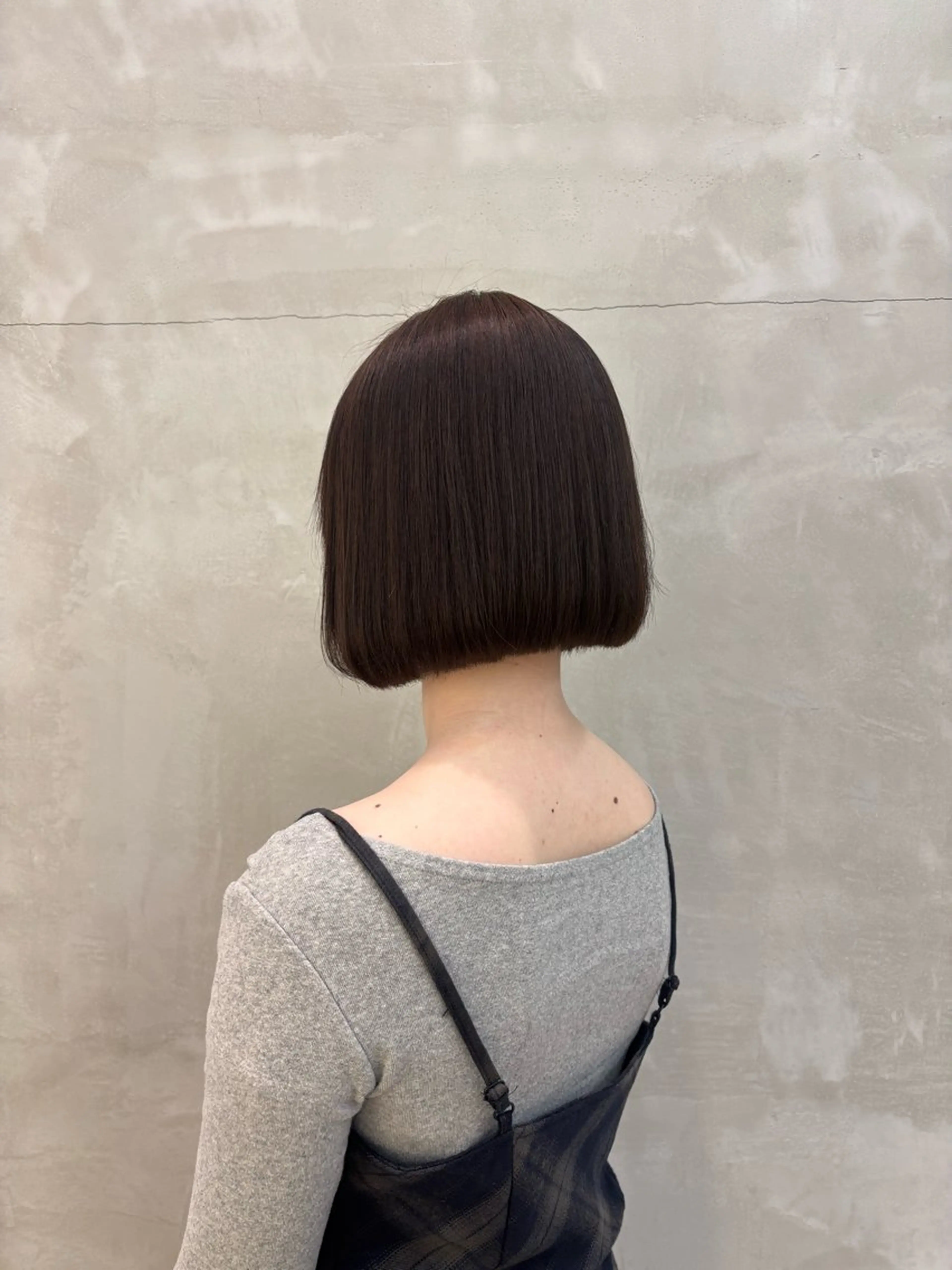 ショート ボブ 縮毛矯正 🫧透明感カラー🫧 AYANAのヘアスタイル