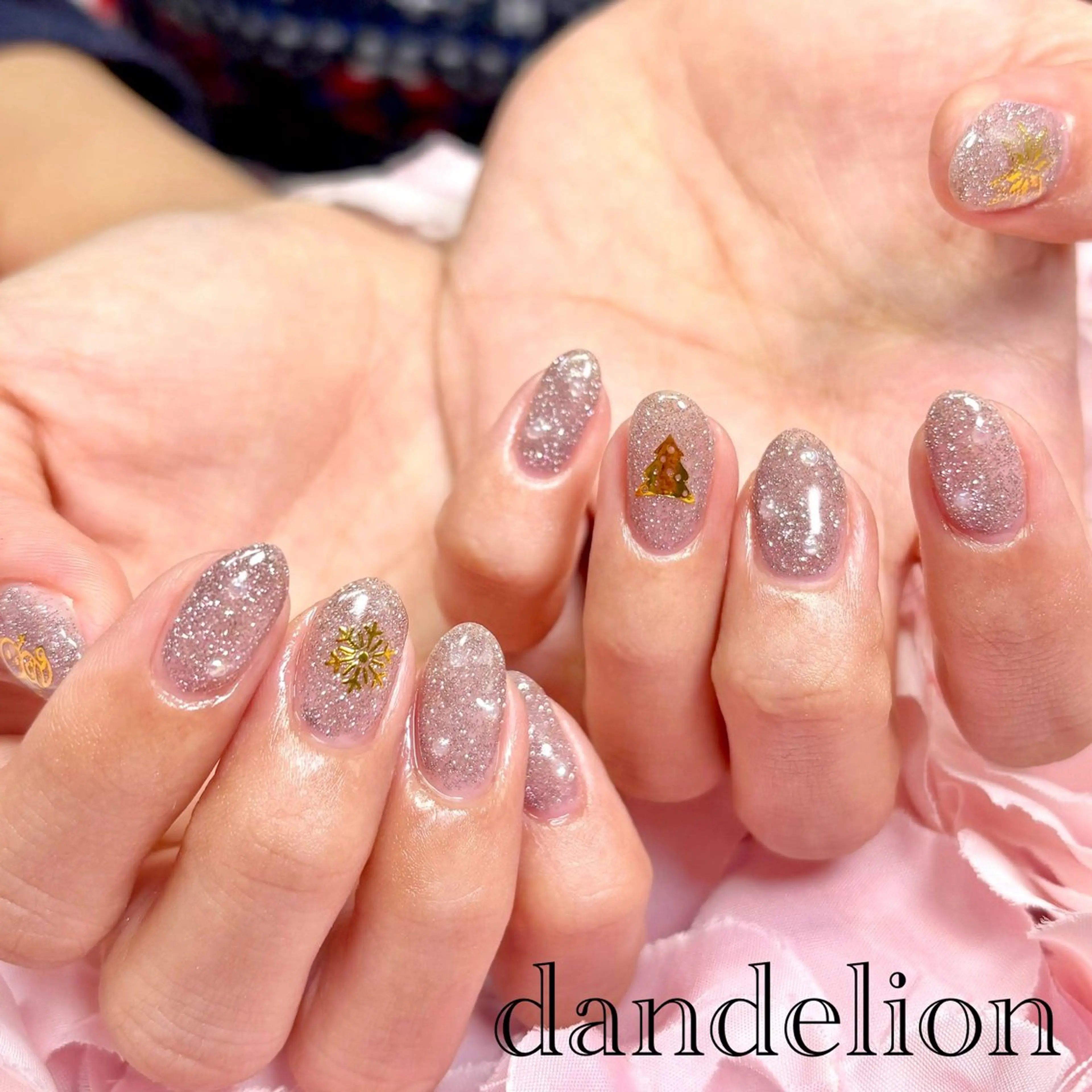 ネイル ハンドネイル ハンドケア dandelion ダンデライオンのネイルデザイン