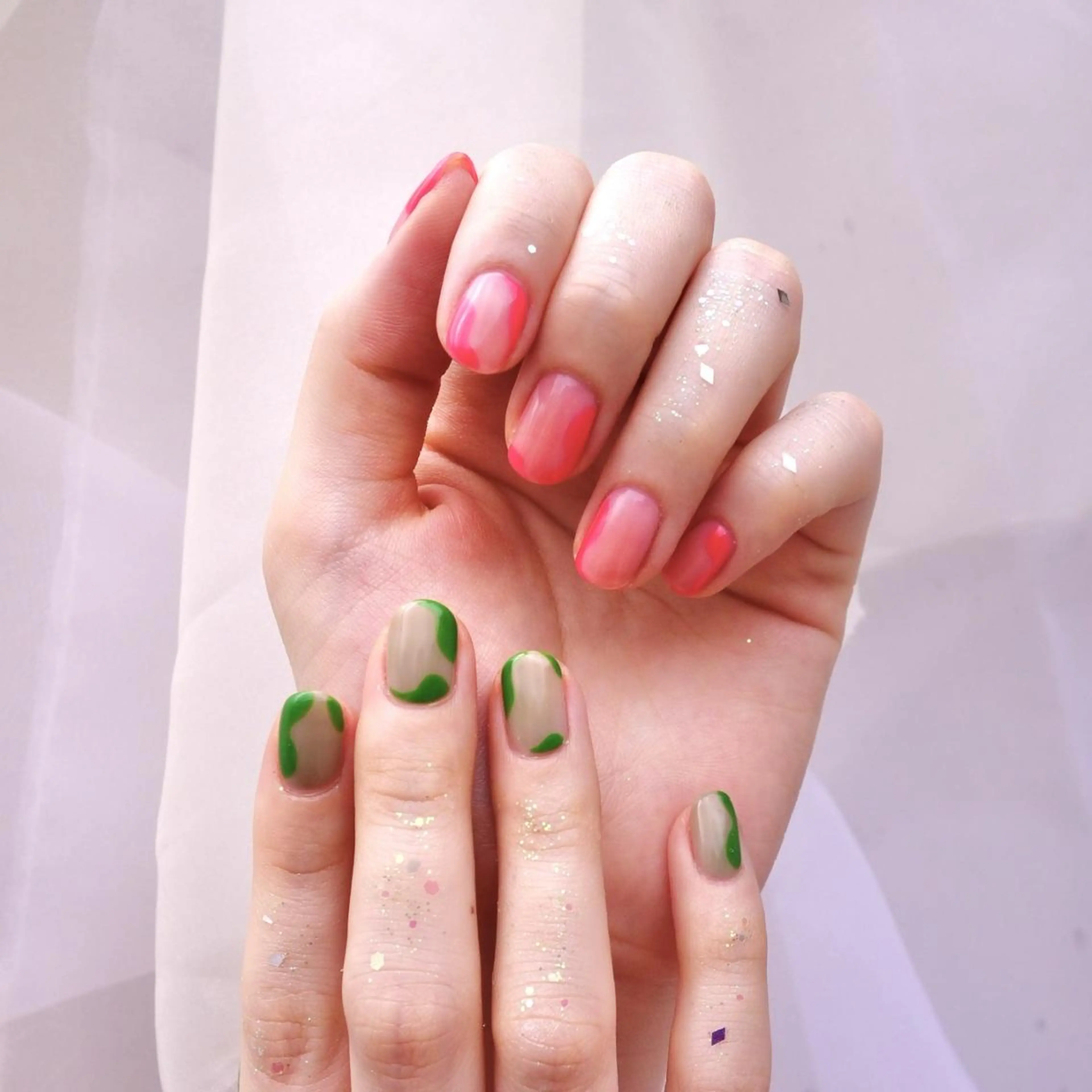 ネイル ハンドネイル Cleo伏見店🌿 Momokaのネイルデザイン