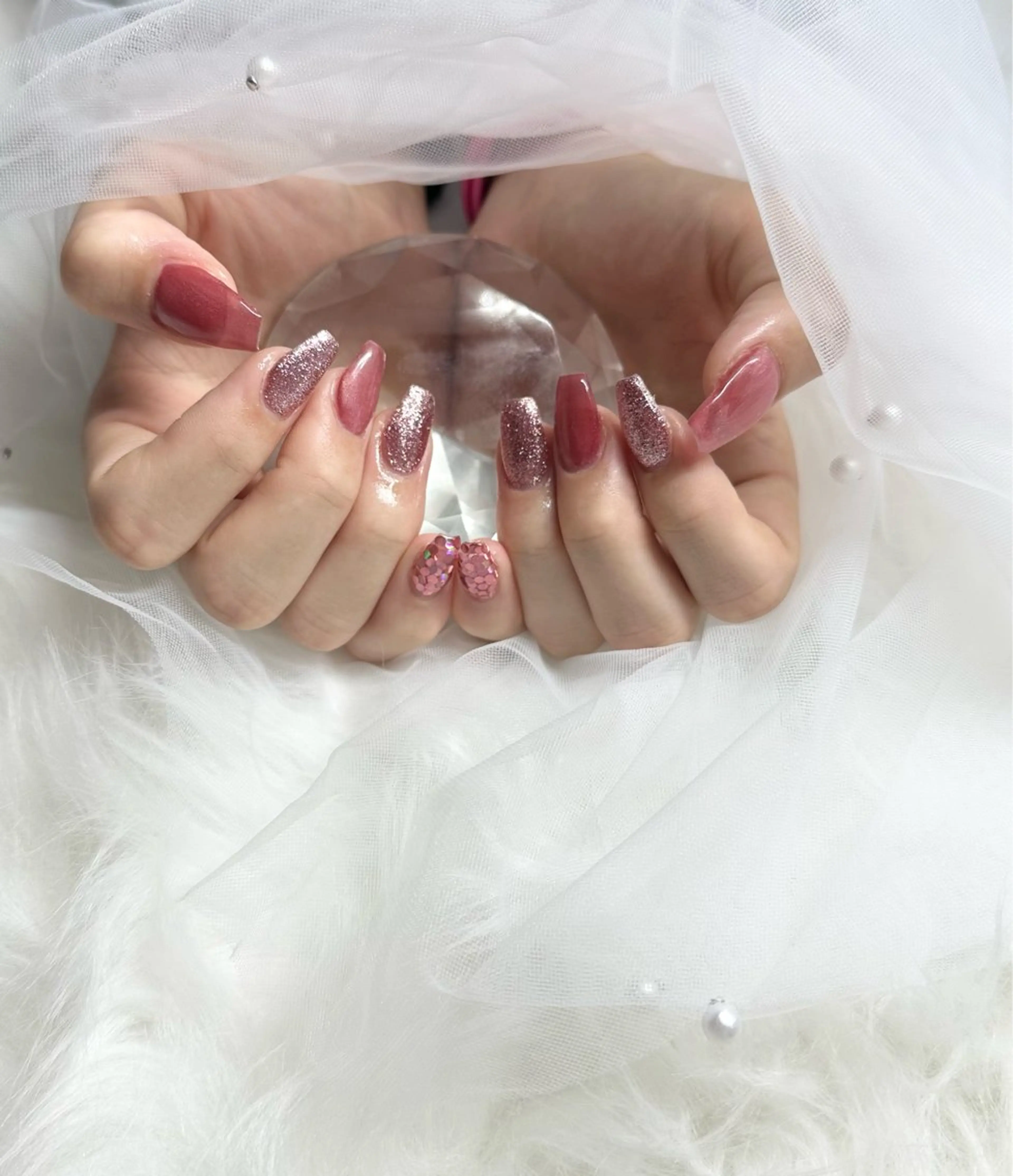 ネイル ハンドネイル 🩵liru Haru🩵のネイルデザイン