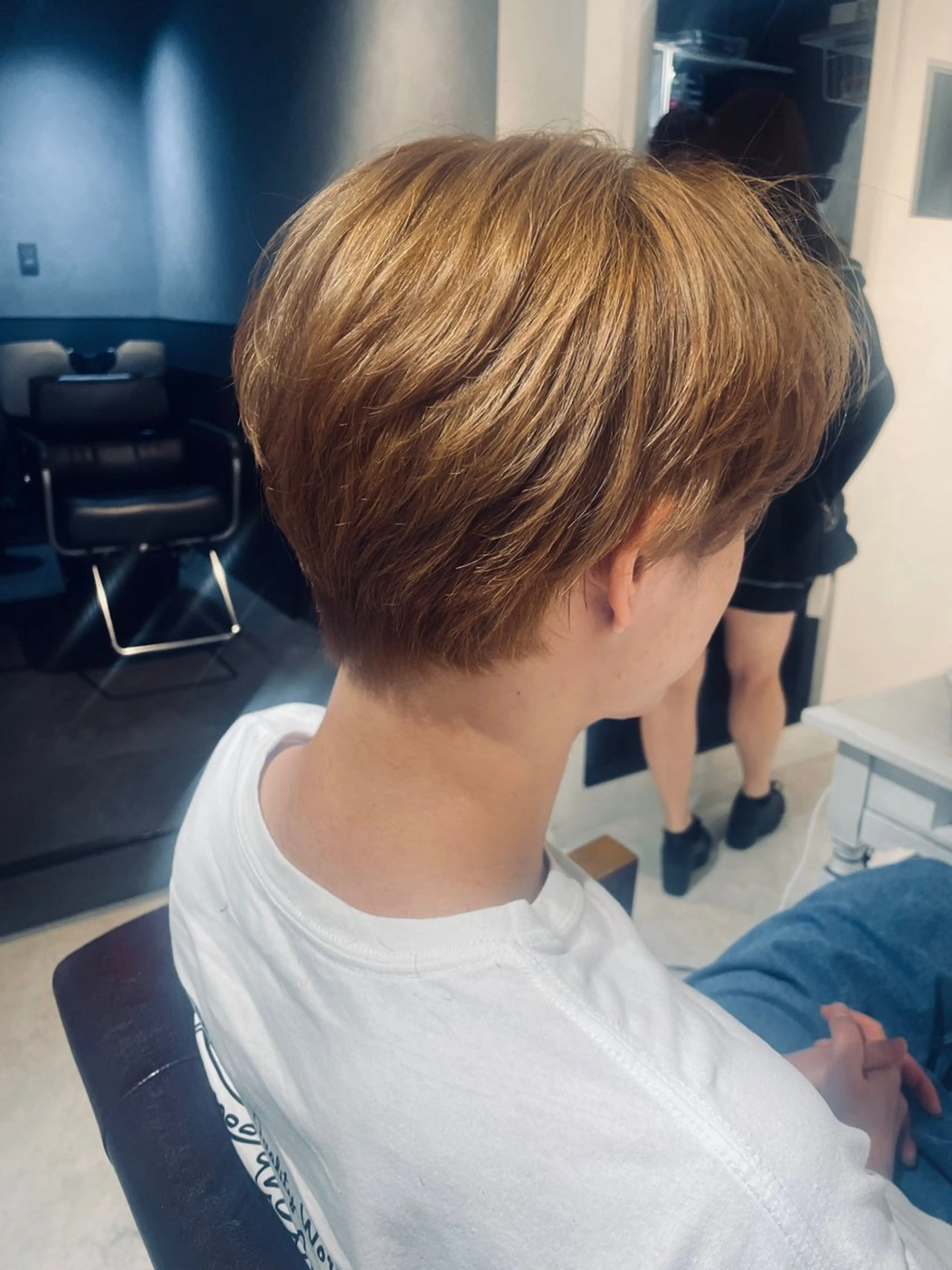 ショート カット ヘアカラー トリートメント le. pidorgeのヘアスタイル