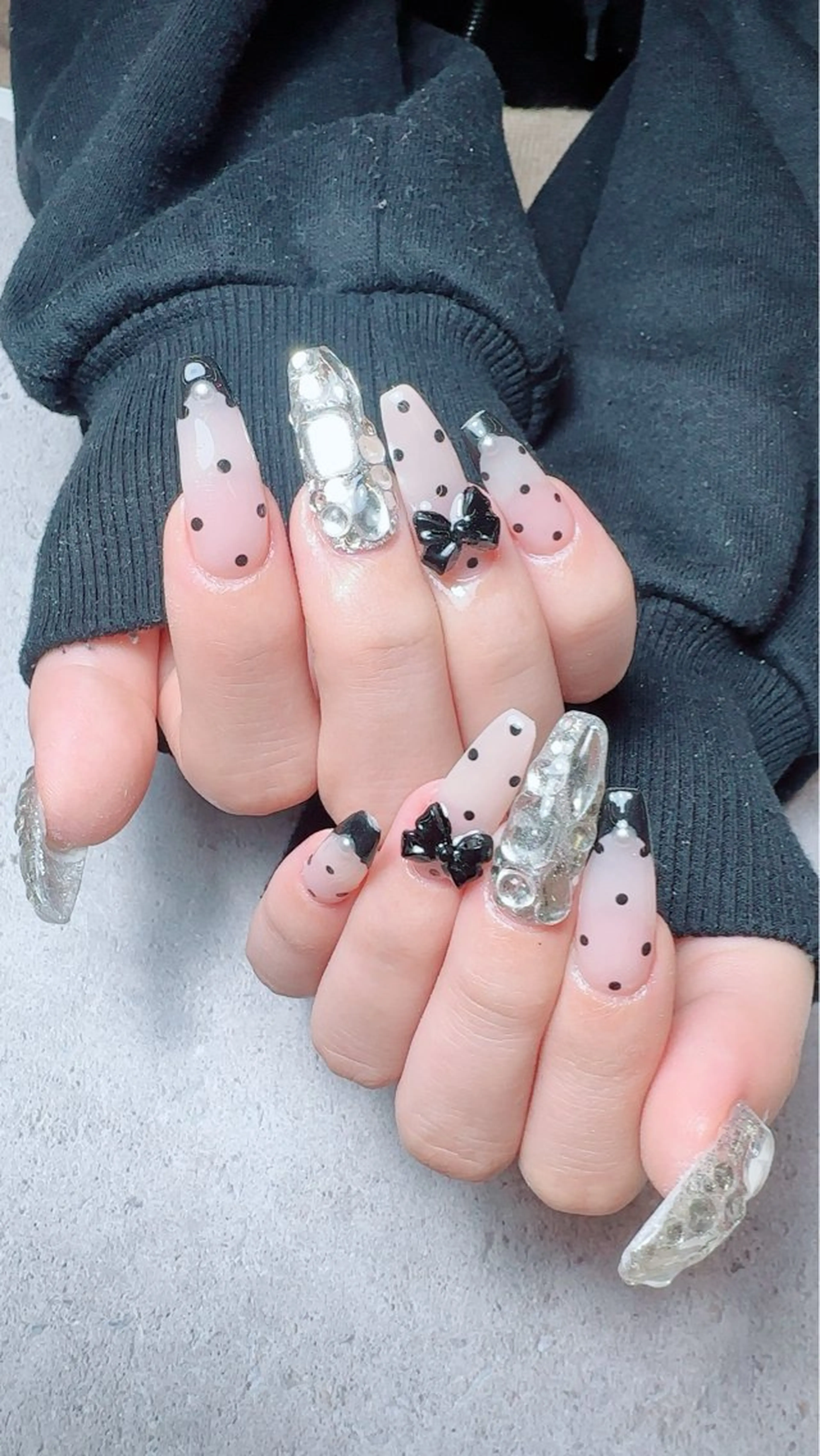 ネイル アートネイル ハート マグネットネイル 持ち込み ニュアンスネイル ハンドネイル Nailsalon Mimiy..♡のネイルデザイン