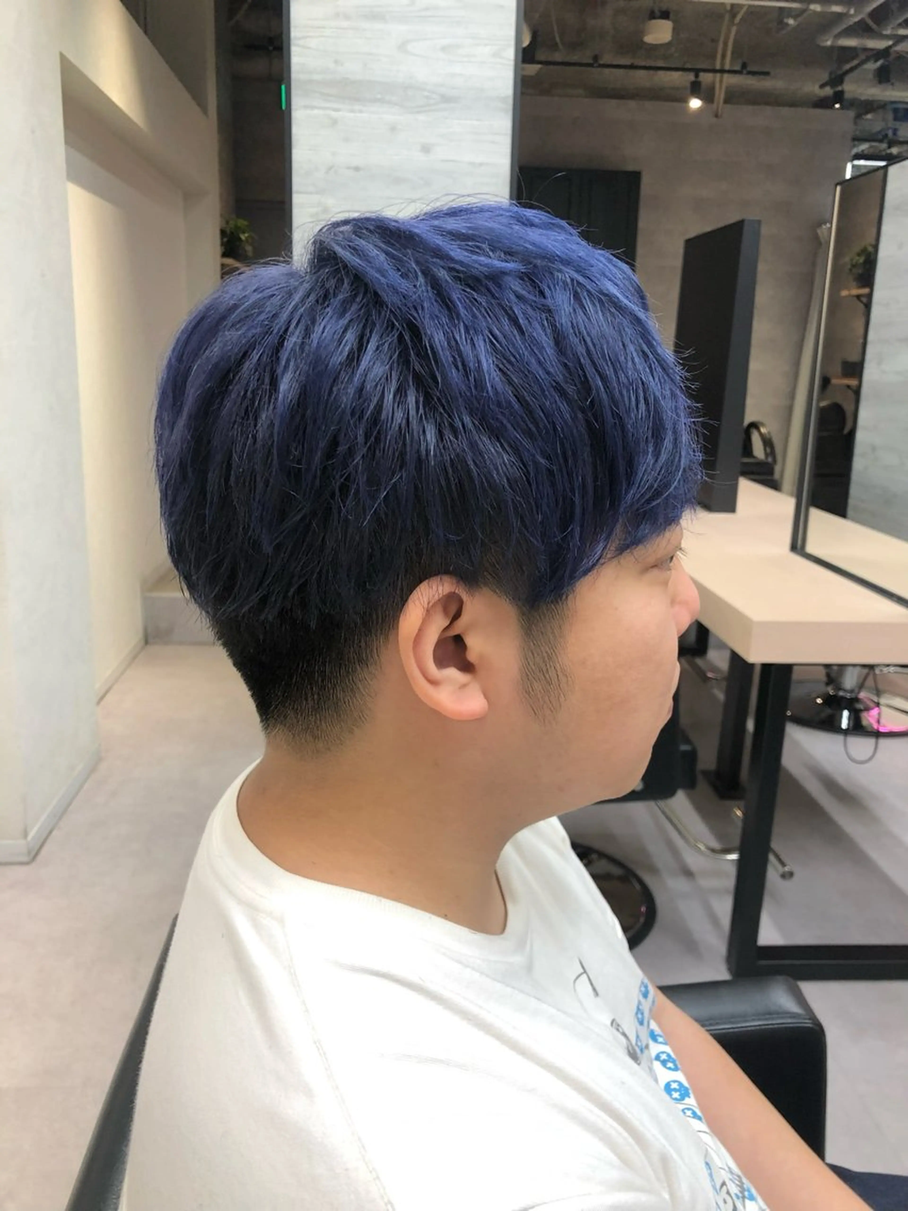 ショート カラー メンズ カット ヘアカラー トリートメント 🪞個室サロン/韓国 艶髪/keito🪞のヘアスタイル