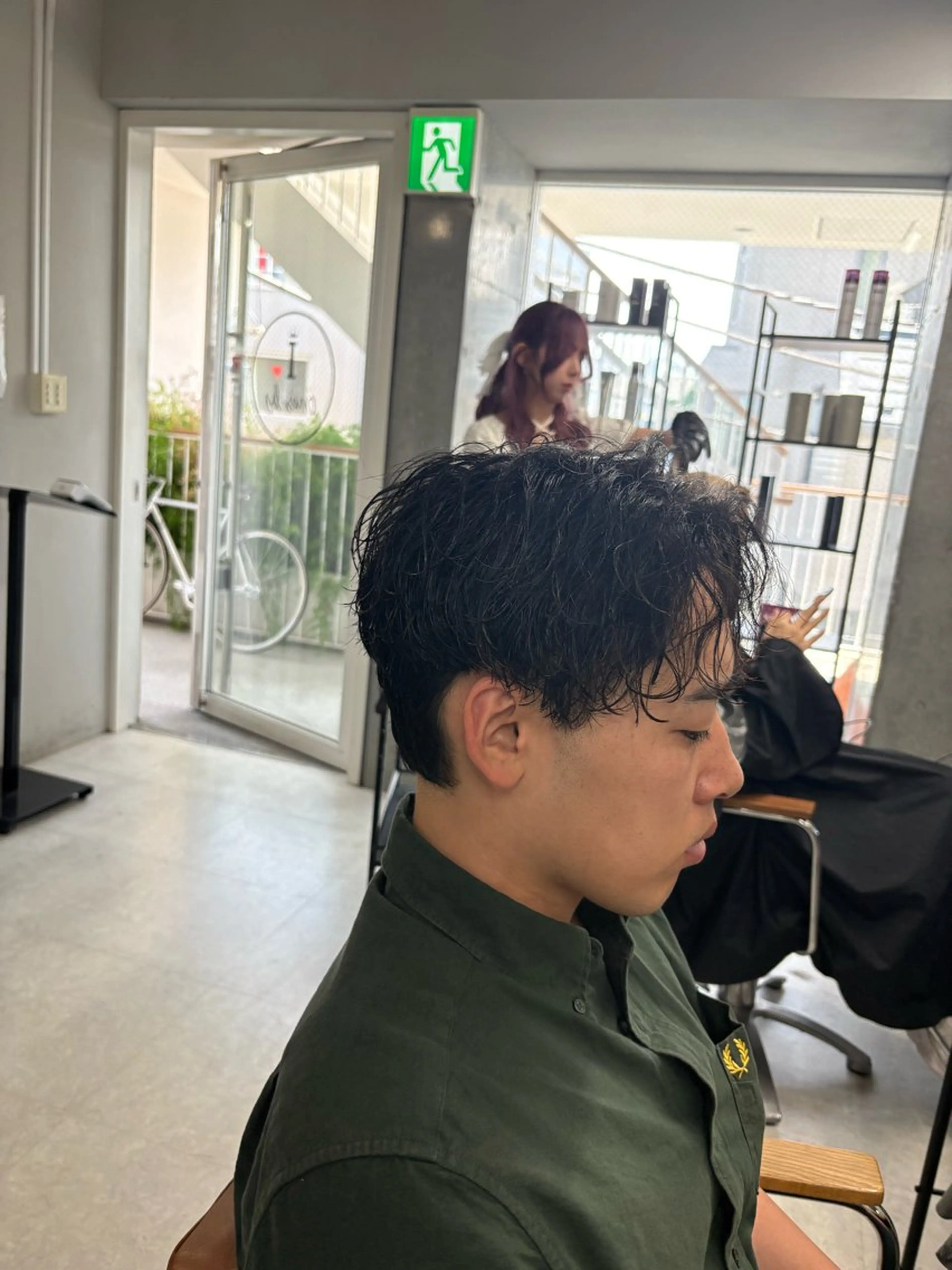 メンズ メンズパーマ特化 園田 楓莉のヘアスタイル