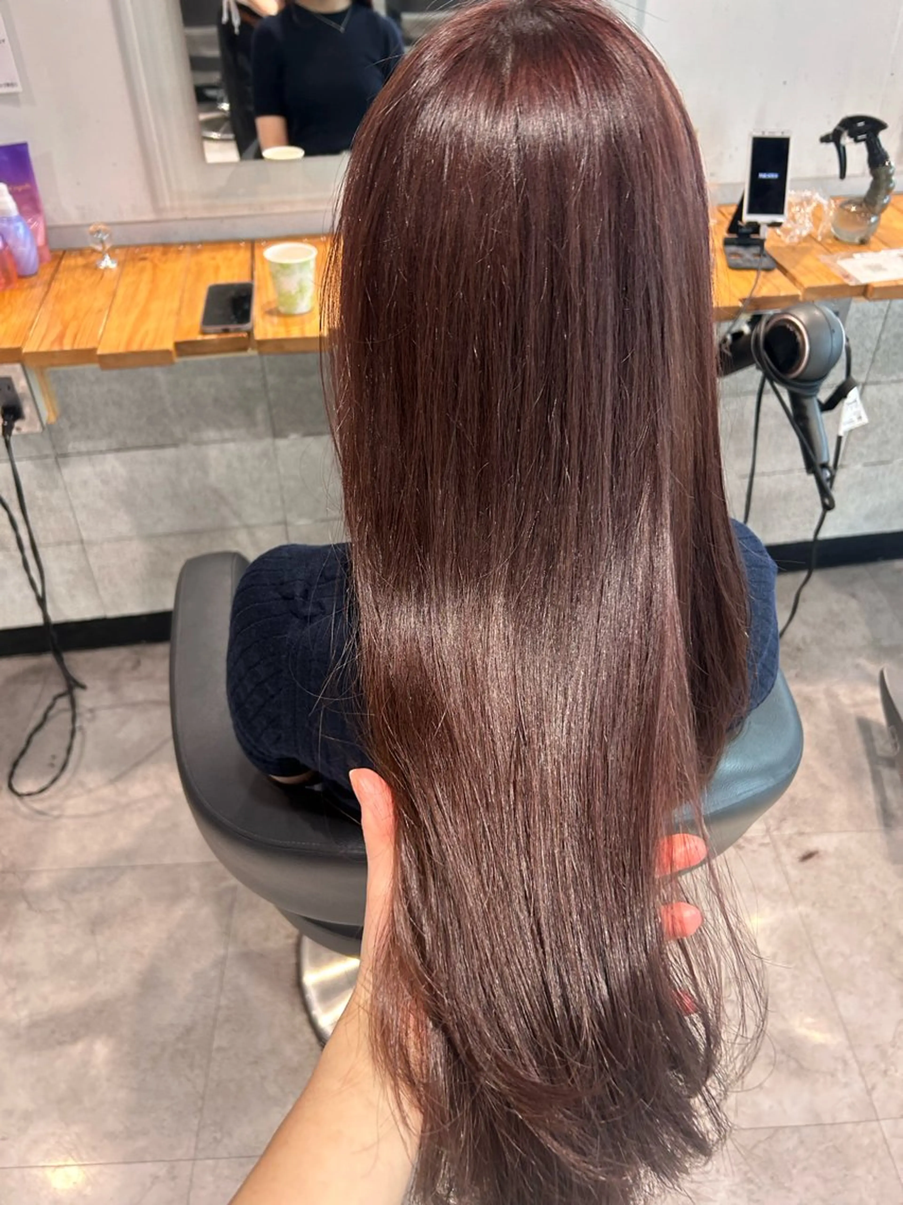 ロング カット ヘアカラー トリートメント レイヤーStyle 🩵菜々実のヘアスタイル