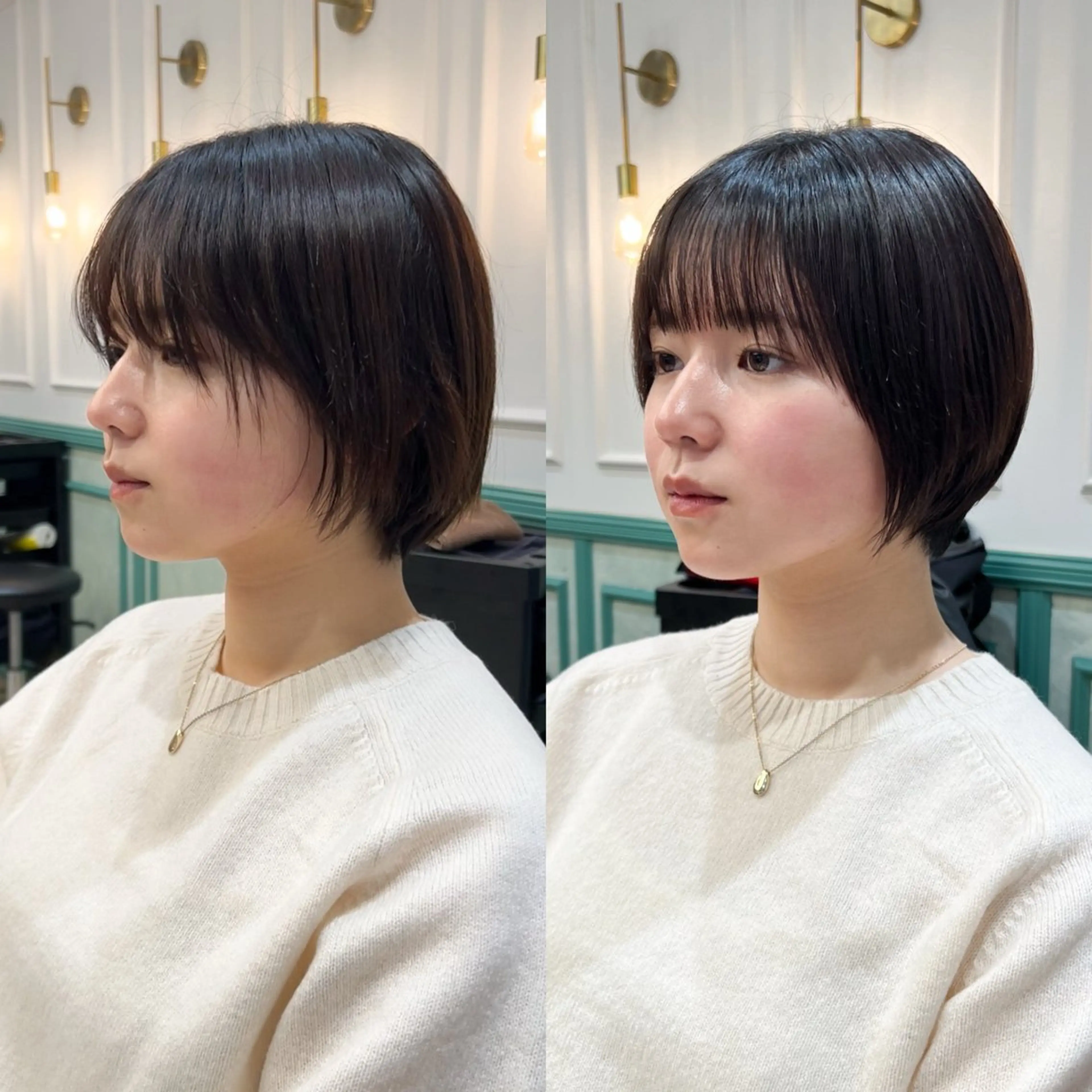 ショート 似合わせショート🌿 ボブ🫧 乾辺真悠子のヘアスタイル