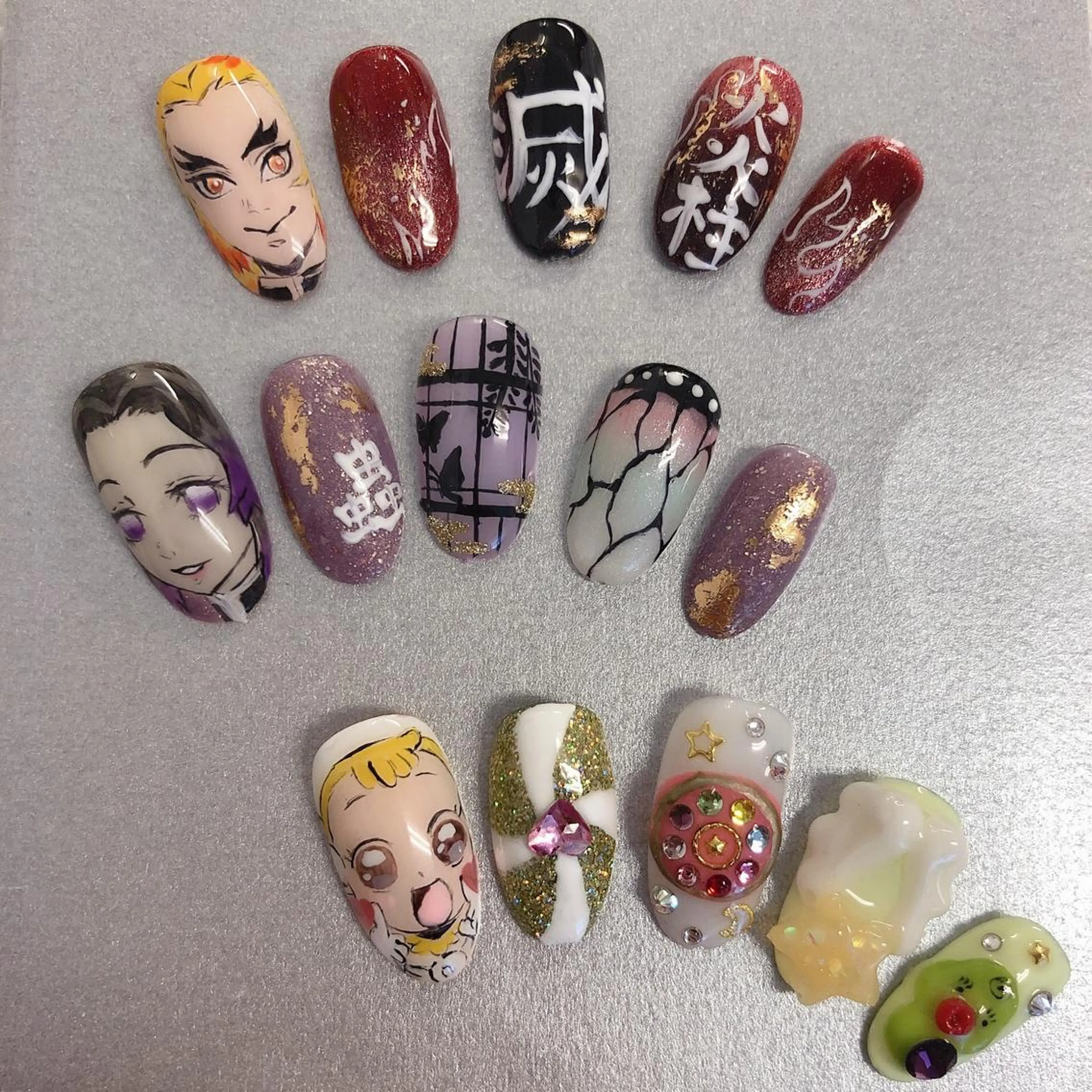 ネイル アートネイル スカルプネイル ono megumiのネイルデザイン