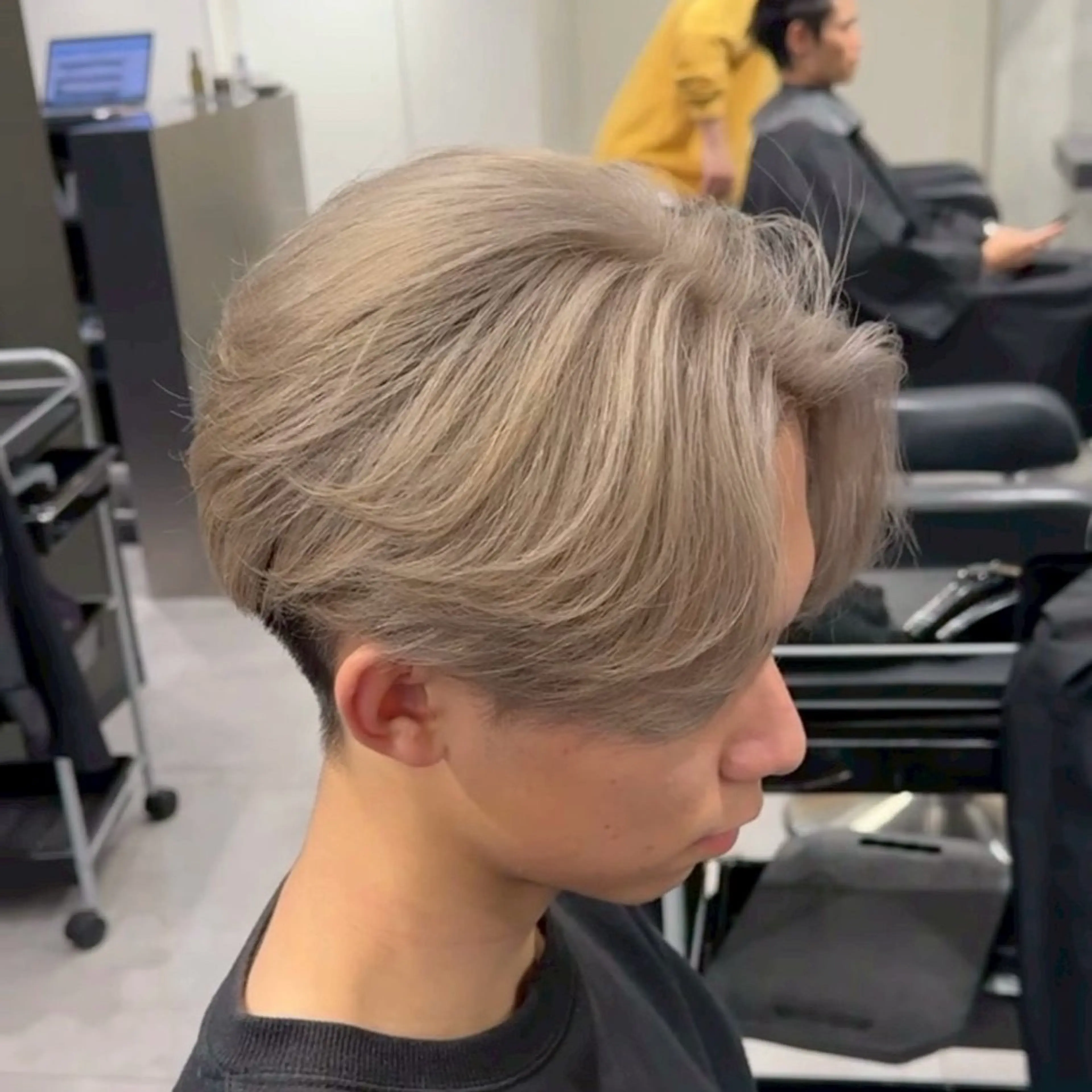 カラー メンズ ♨️毛流れ特化♨️ メンズパーマ/はやとのヘアスタイル