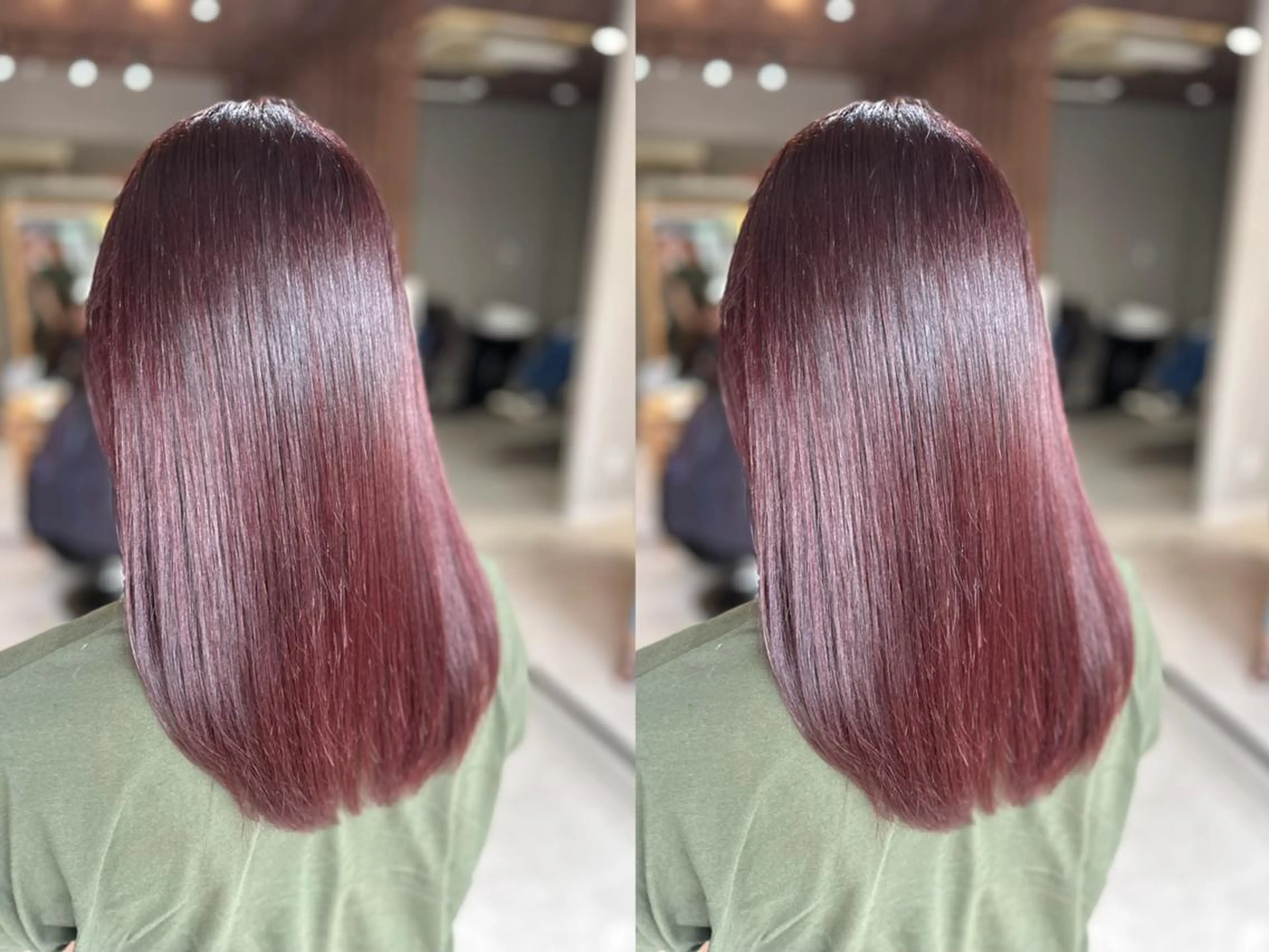 ミディアム sara中谷 哲のヘアスタイル