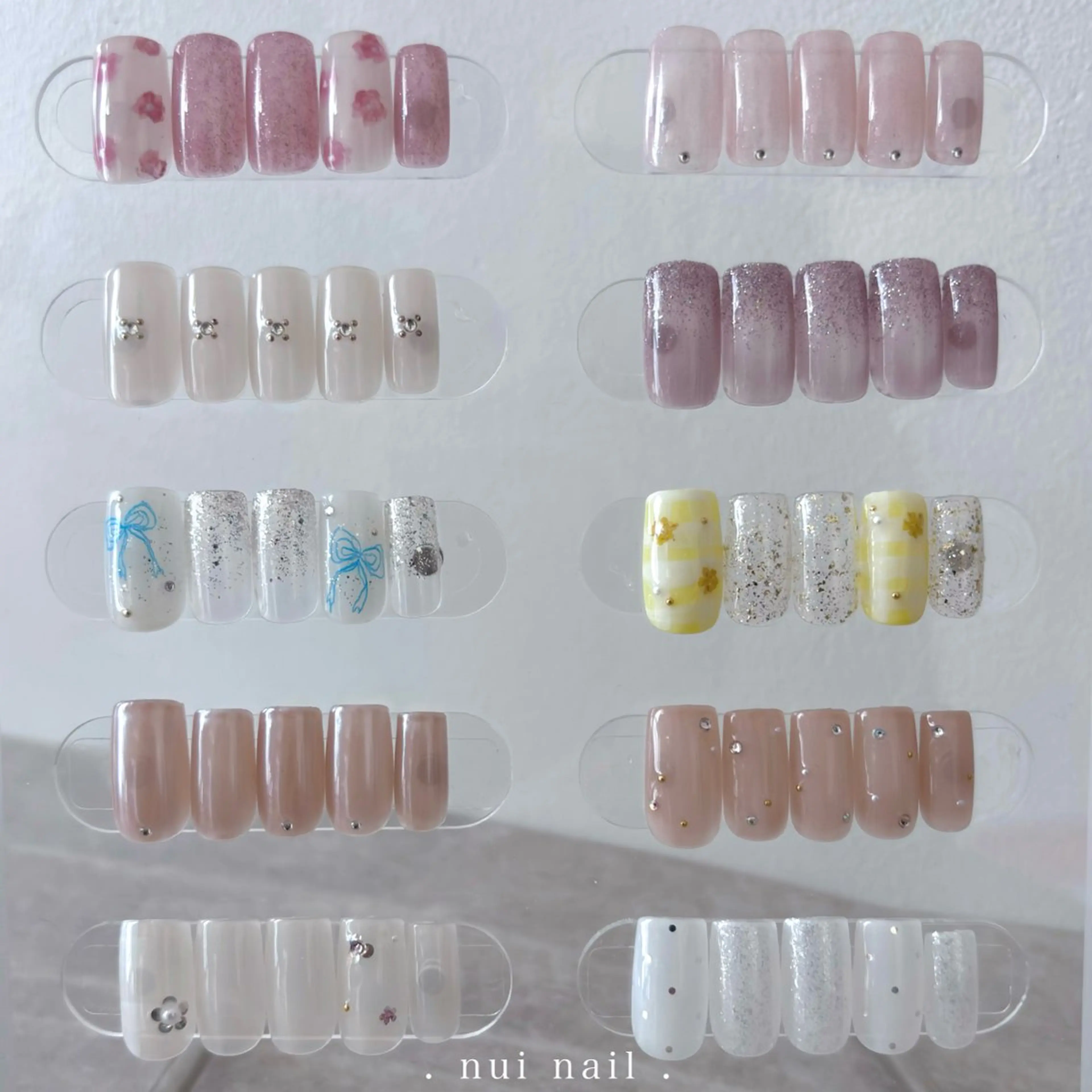 ネイル シンプルネイル ハンドネイル nui nailのネイルデザイン