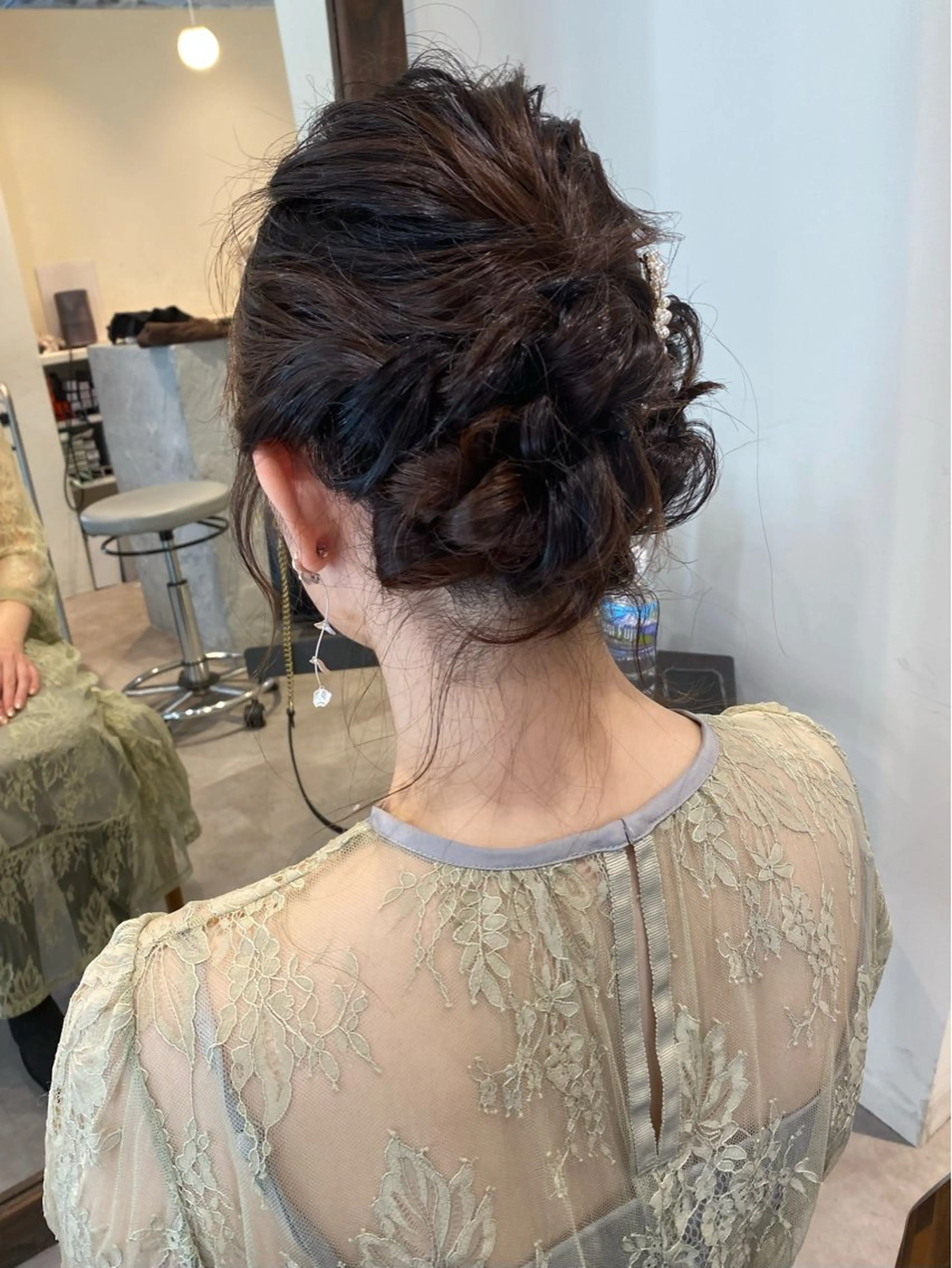 セミロング ヘアアレンジ 当日予約大歓迎💗 依田瑞希のヘアスタイル