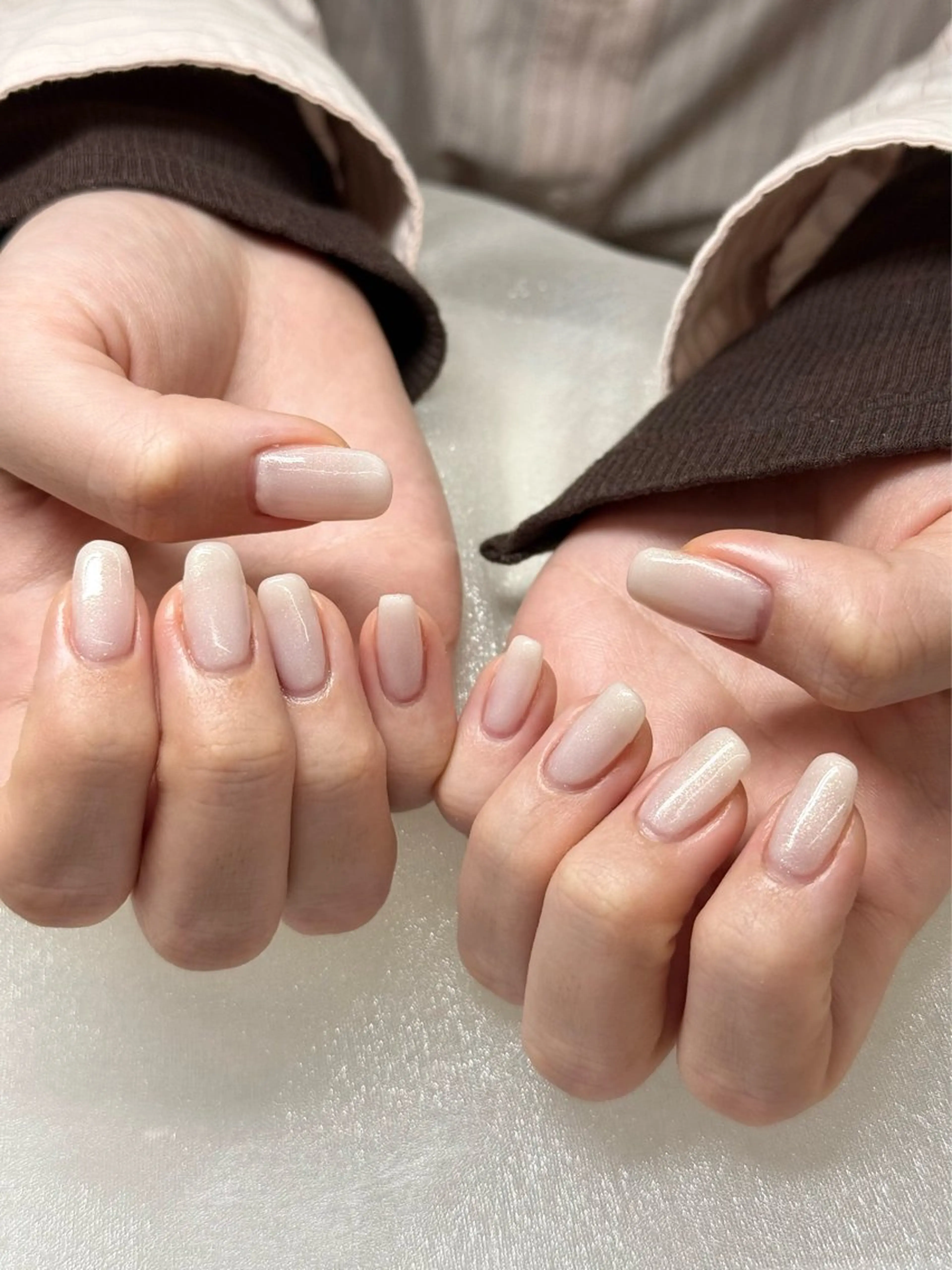 ネイル オフィスネイル ワンカラーネイル ハンドネイル Mネイル 伏見店所属・Yuki Mネイル 伏見店のネイルデザイン