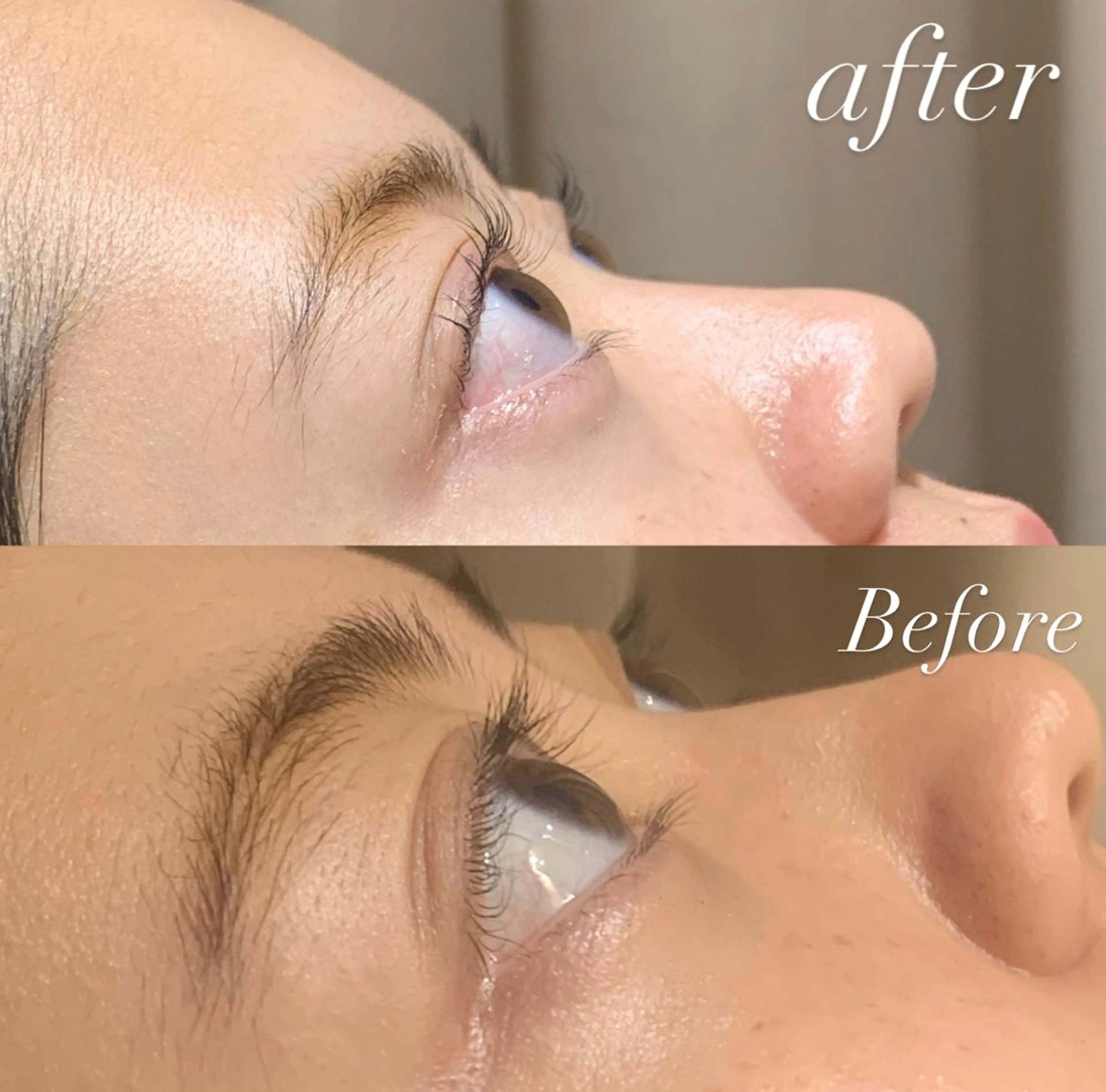 マツエク・マツパ パリジェンヌラッシュリフト まつげパーマ 一重×まつ毛パーマ 顔周り/レイヤー 🤍マリノのヘアスタイル