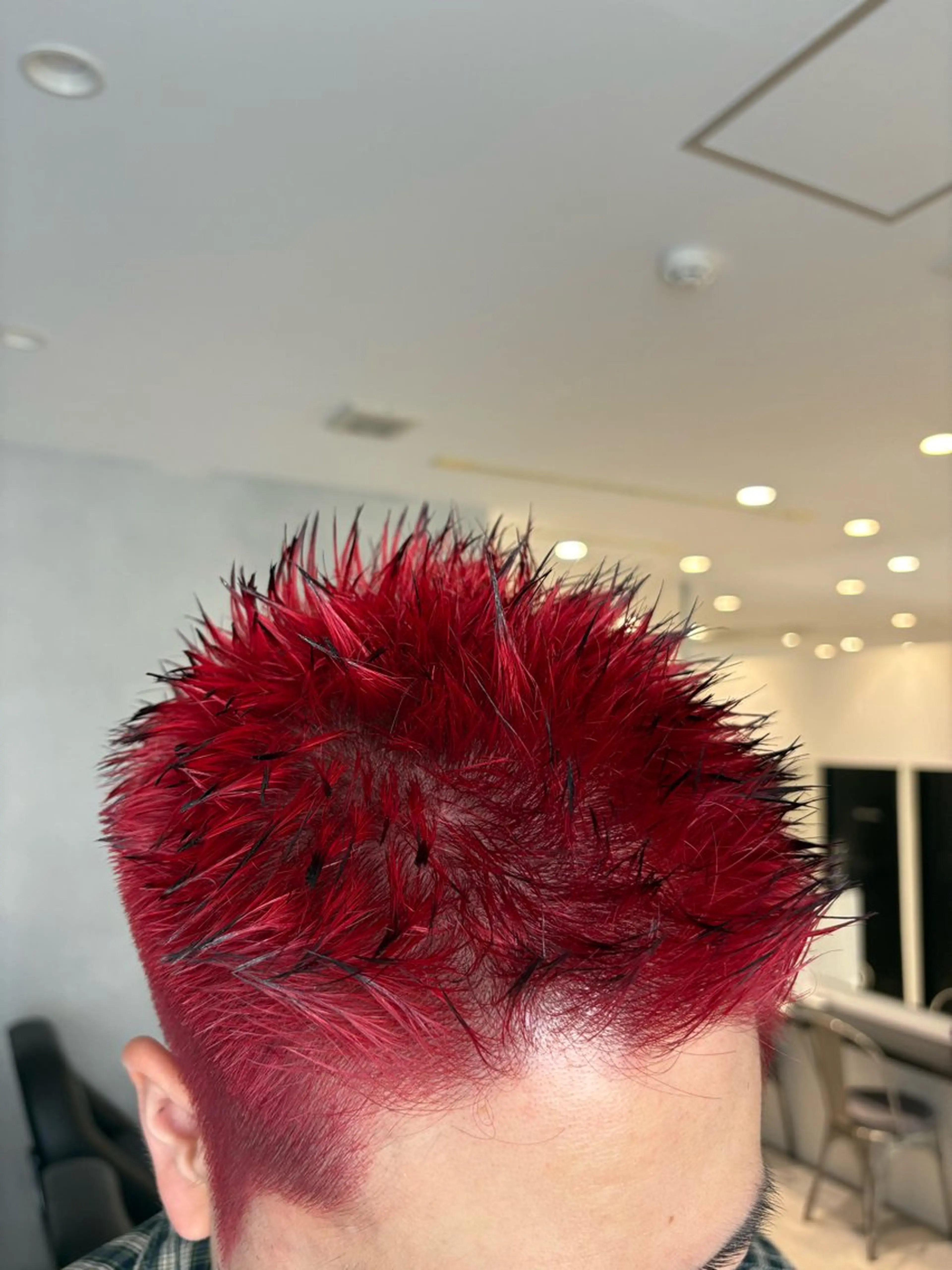 ショート カラー メンズ 吉武 茂暉のヘアスタイル