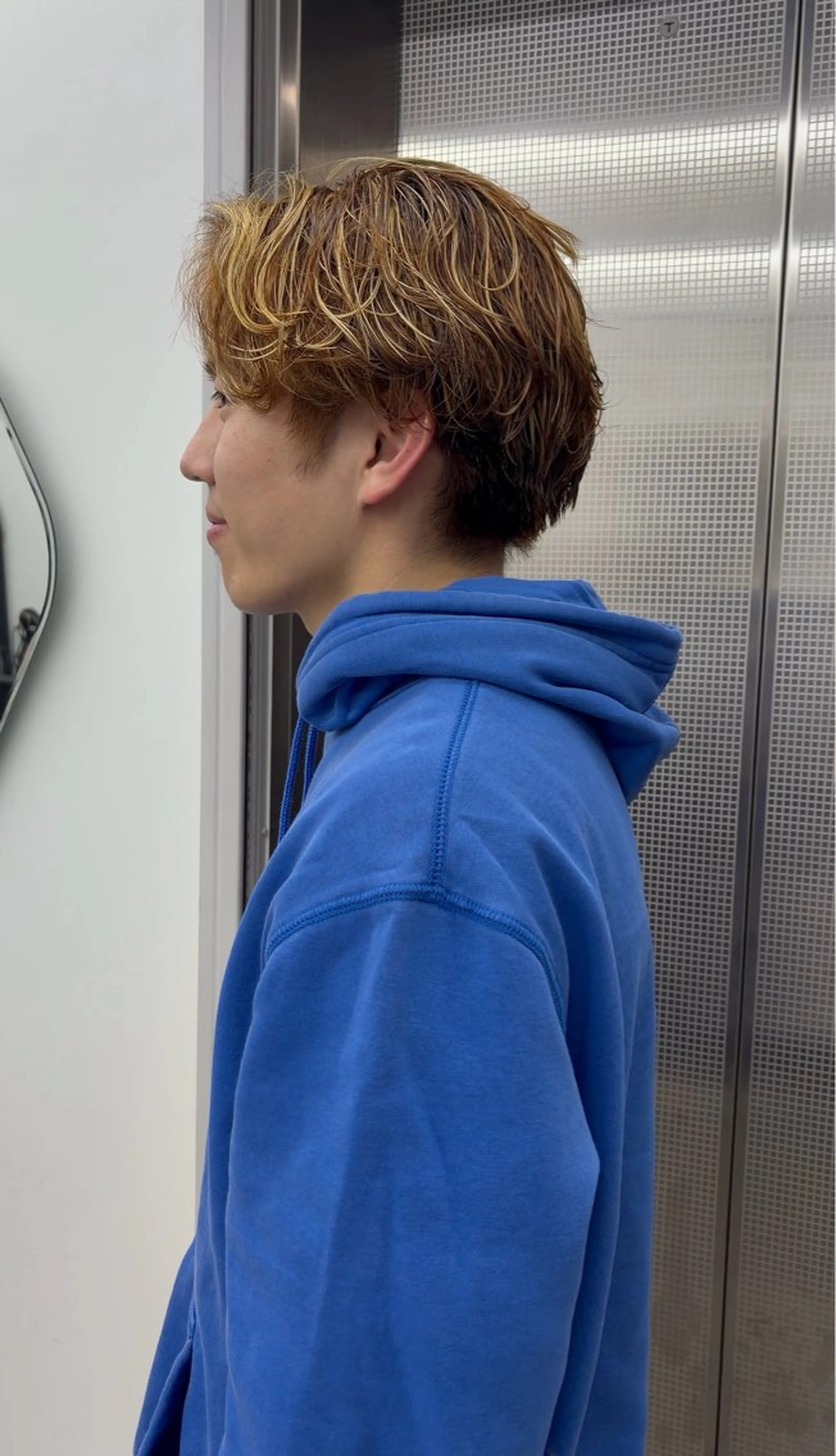 カラー メンズ ヘアカラー Nico☺︎🎀YU パーマ/ブリーチのヘアスタイル