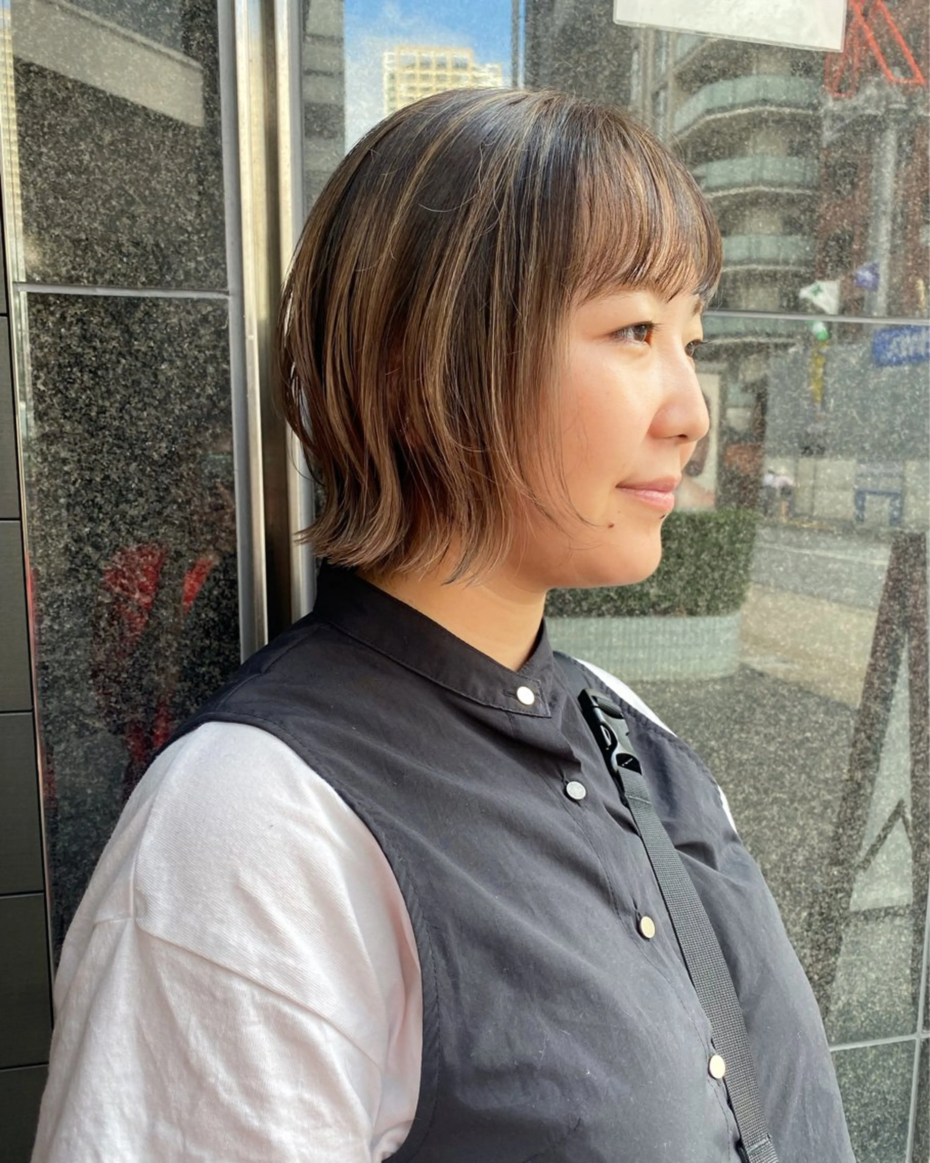 ショート ヘアカラー ヒラカホ/ ブリーチ/似合わせのヘアスタイル