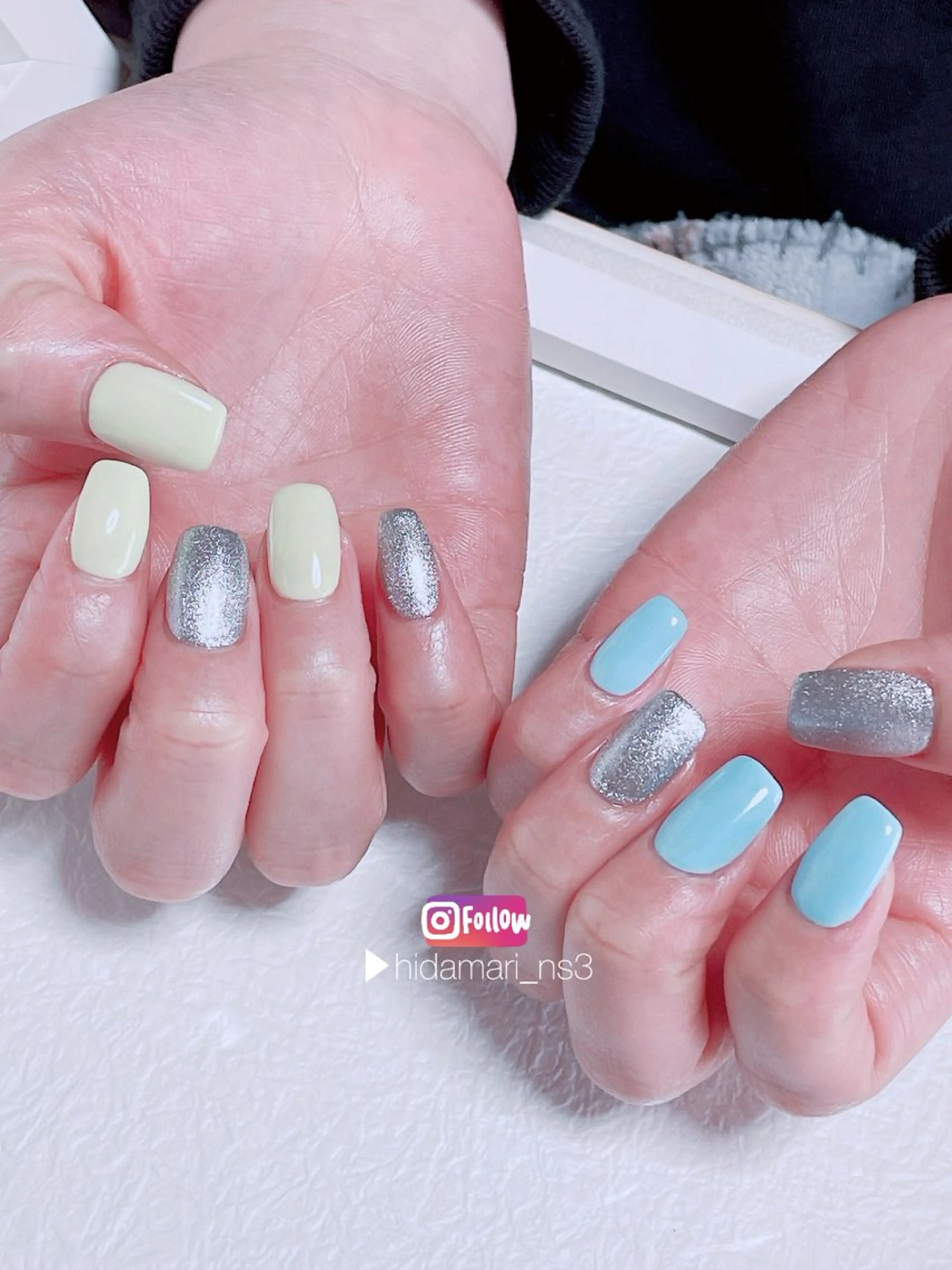 ネイル ワンカラーネイル パステルネイル ハンドネイル NailSalon ひだまりのネイルデザイン