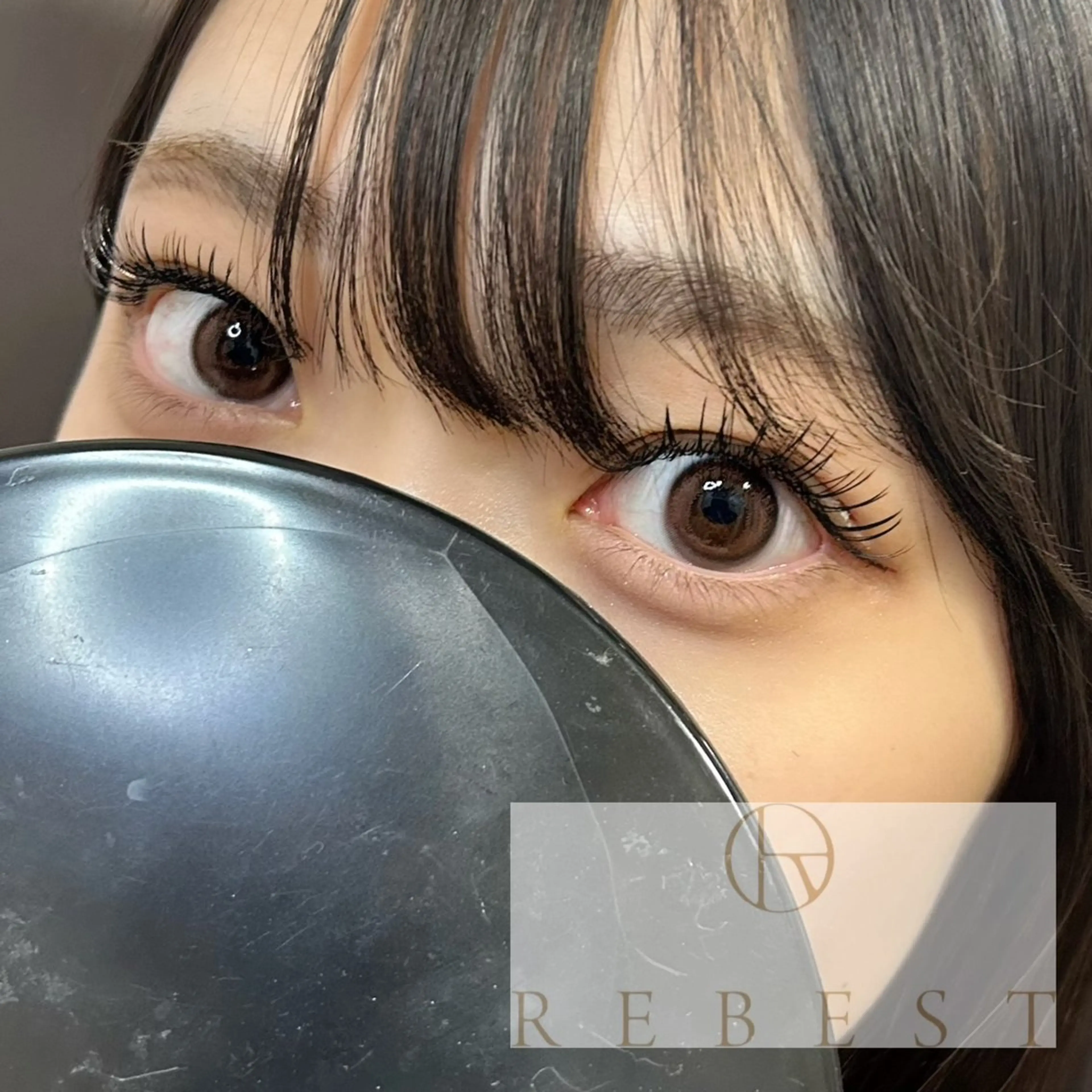 マツエク・マツパ フラットラッシュ yuuka REBEST心斎橋のマツエク・マツパデザイン