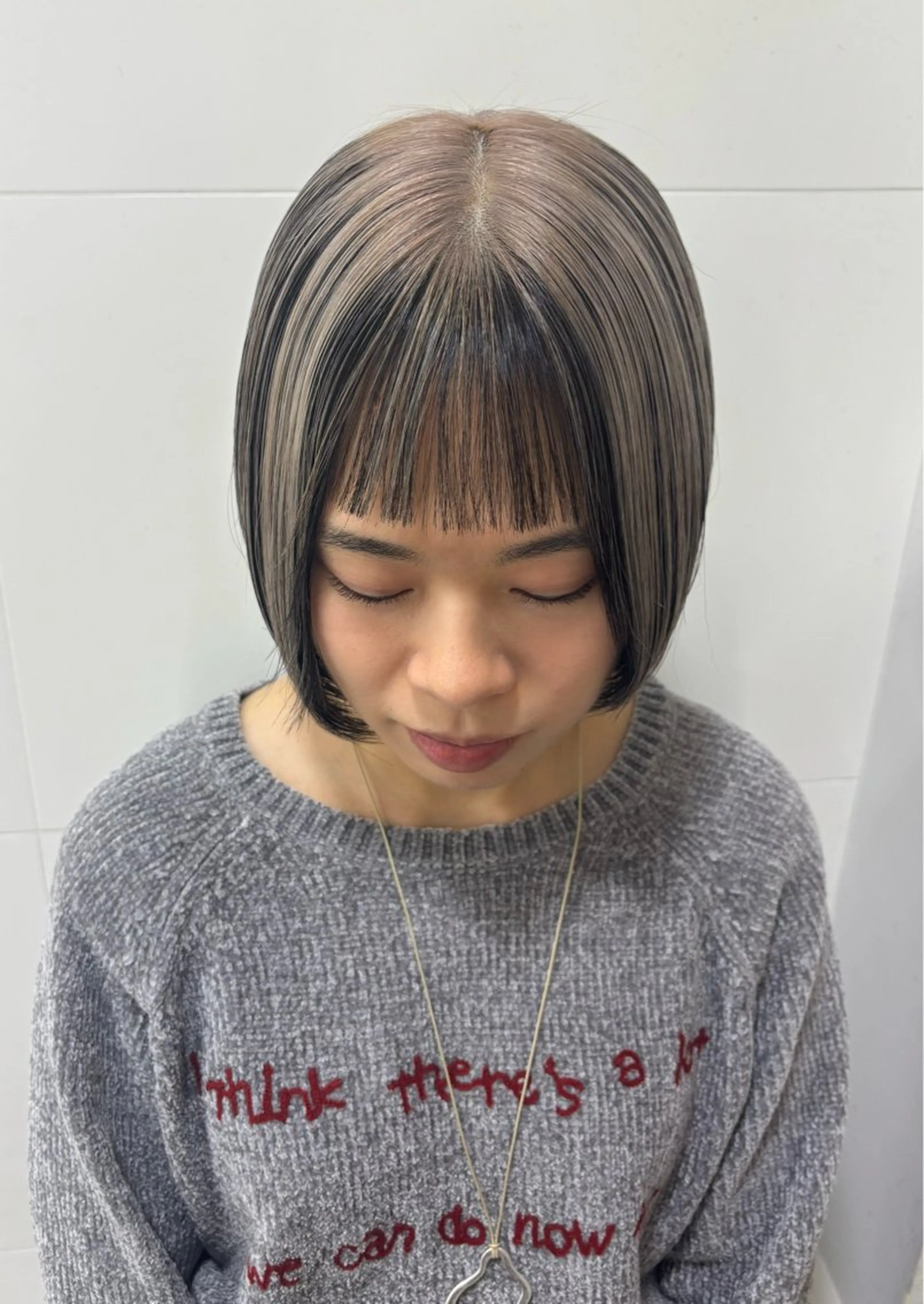 ショート カラー ヘアカラー トリートメント 🫧🎀SARA/ 艶カラー/金山💓のヘアスタイル