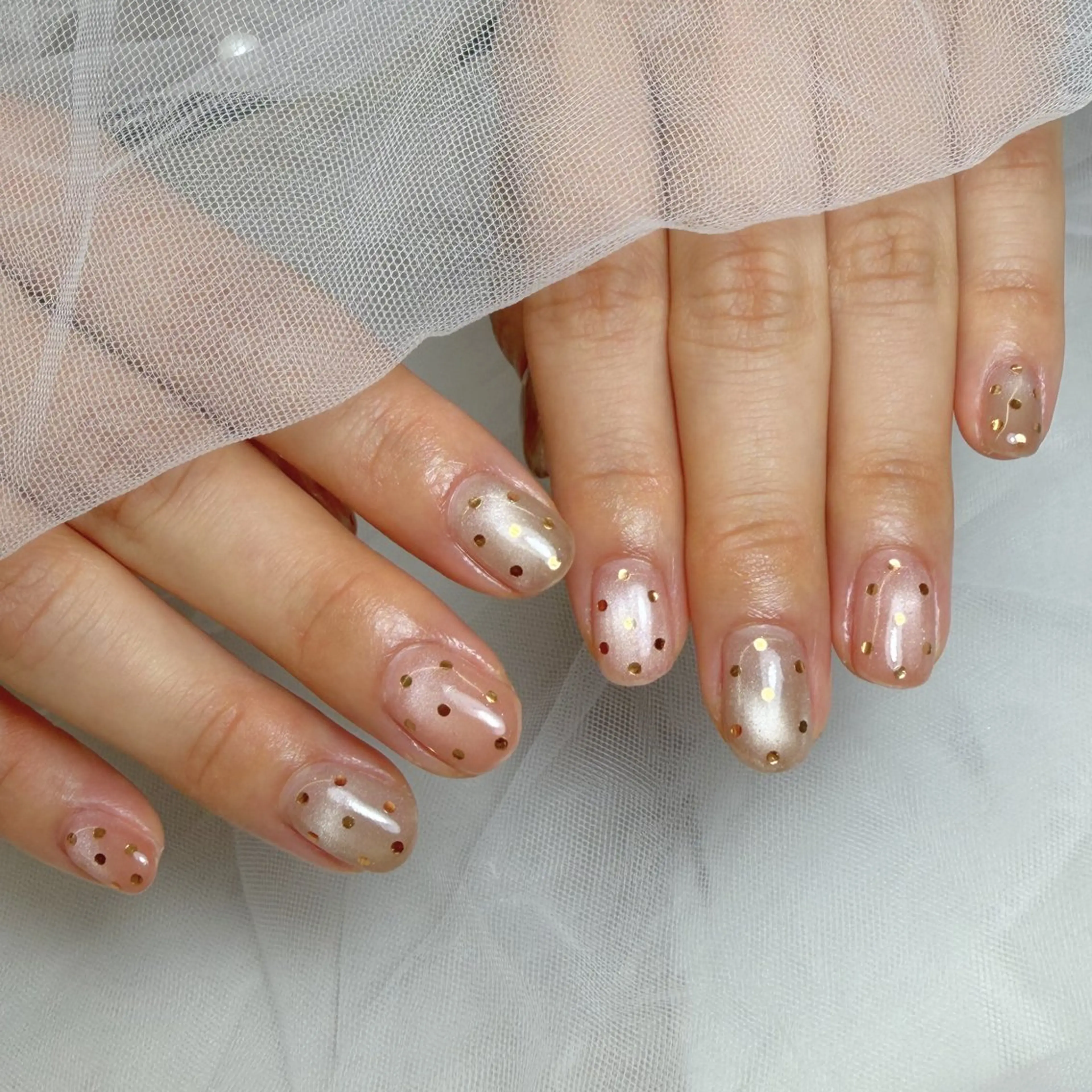 ネイル ドット マグネットネイル ハンドネイル MAKI🎀Nail 堺筋本町/心斎橋のネイルデザイン