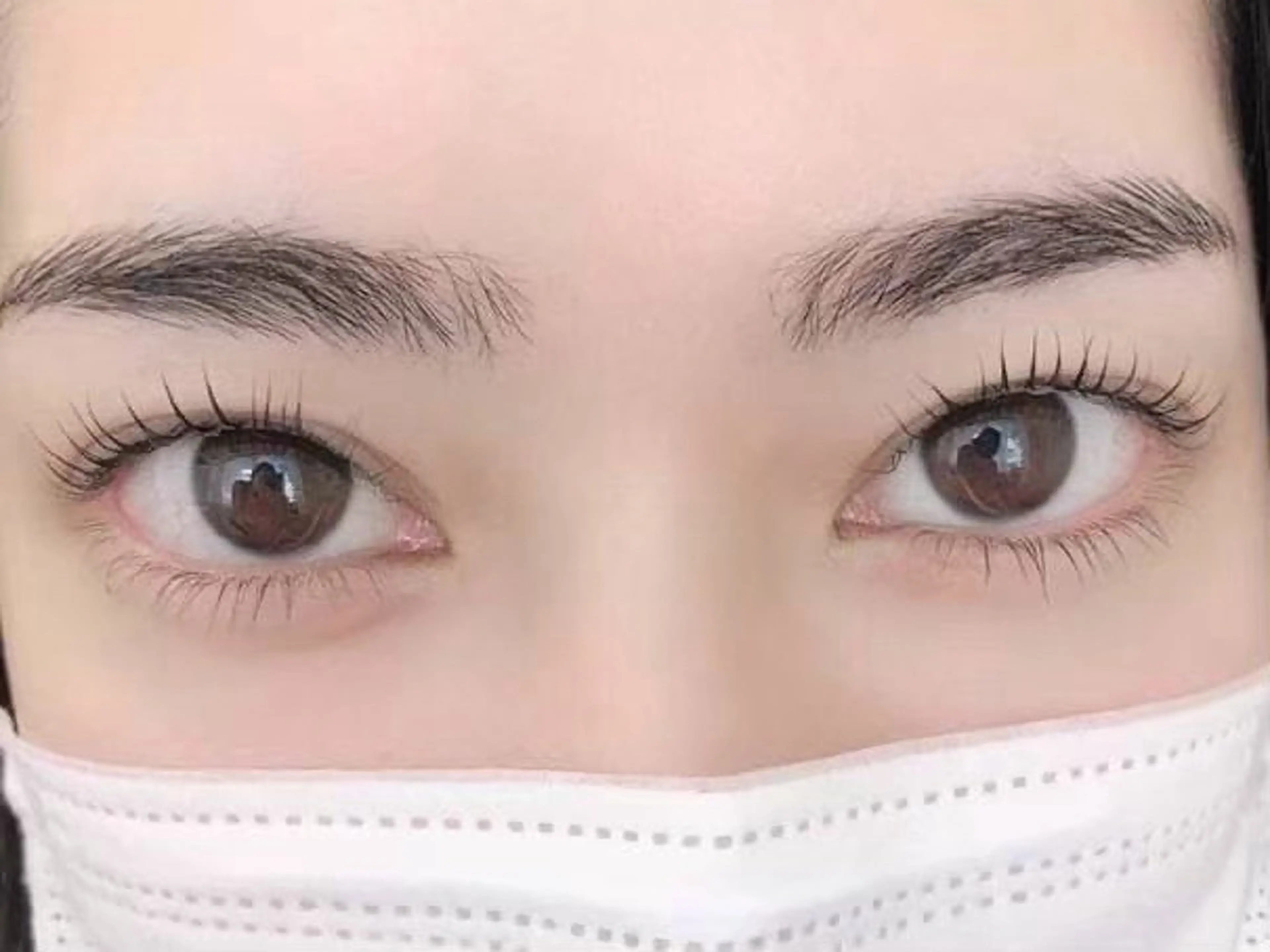 下まつ毛パーマの写真