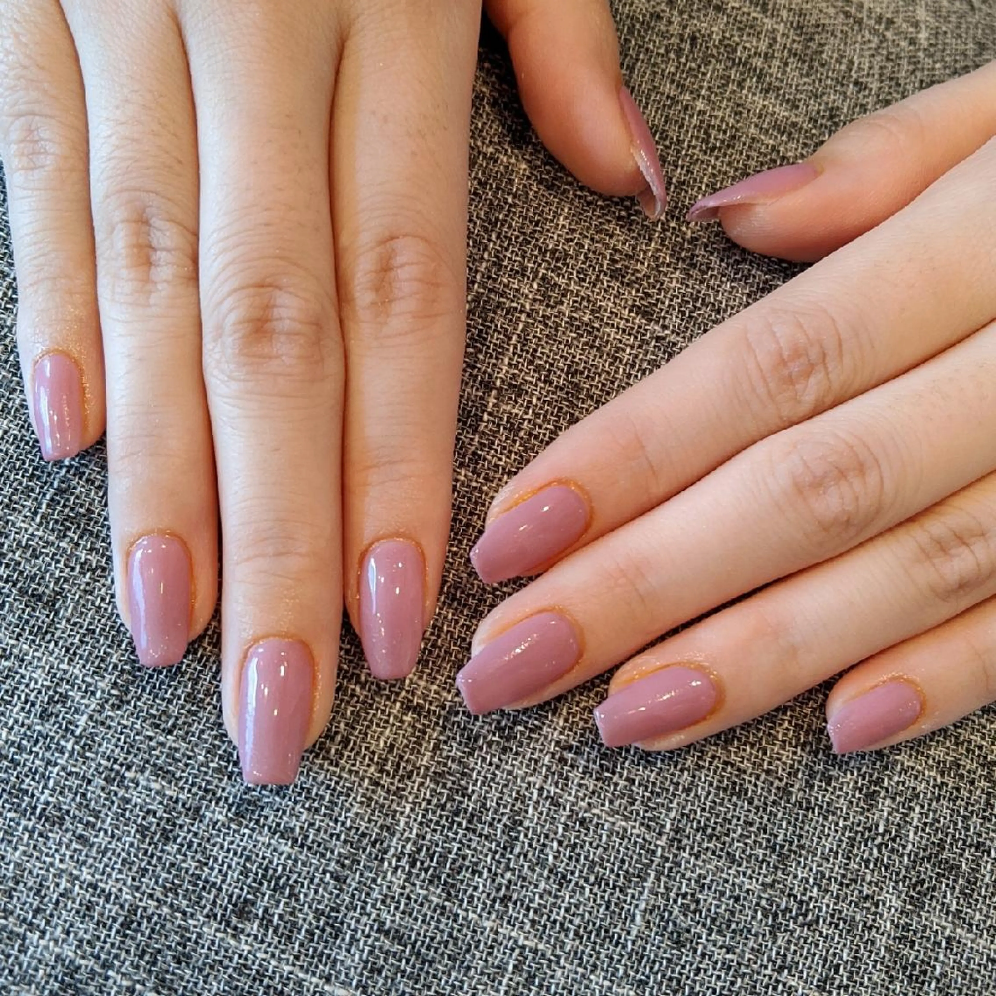 ネイル ワンカラーネイル シンプルネイル ハンドネイル private salon mieのネイルデザイン