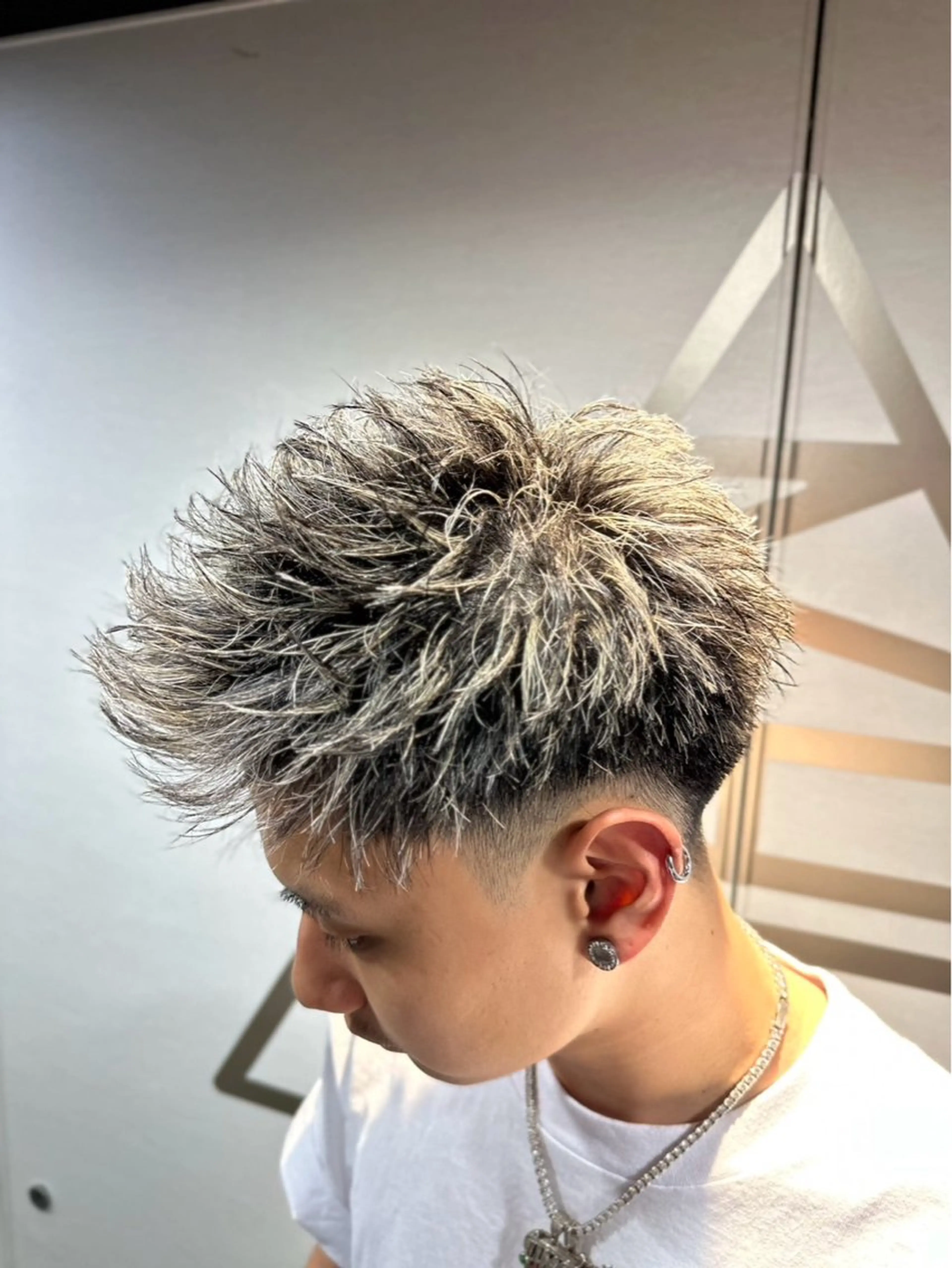 【新規限定/期間限定】🔥メンズカット&ホワイトメッシュ🔥の写真