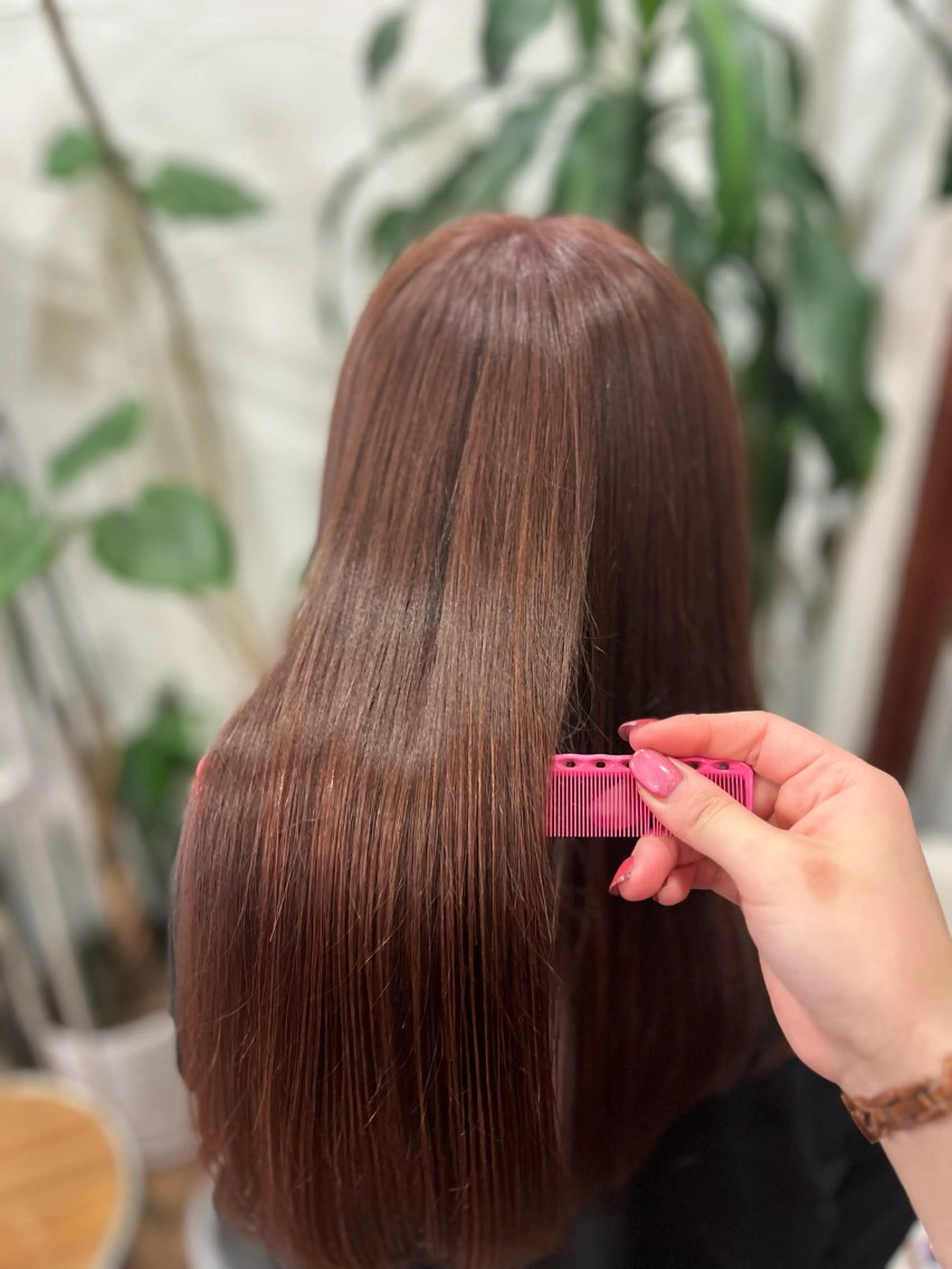 ロング カラー ラベンダーカラー ピンクカラー ピンクラベンダー カット ヘアカラー トリートメント ヘッドスパ ぴんく髪の美容師🎀 🖤ゆうなのヘアスタイル