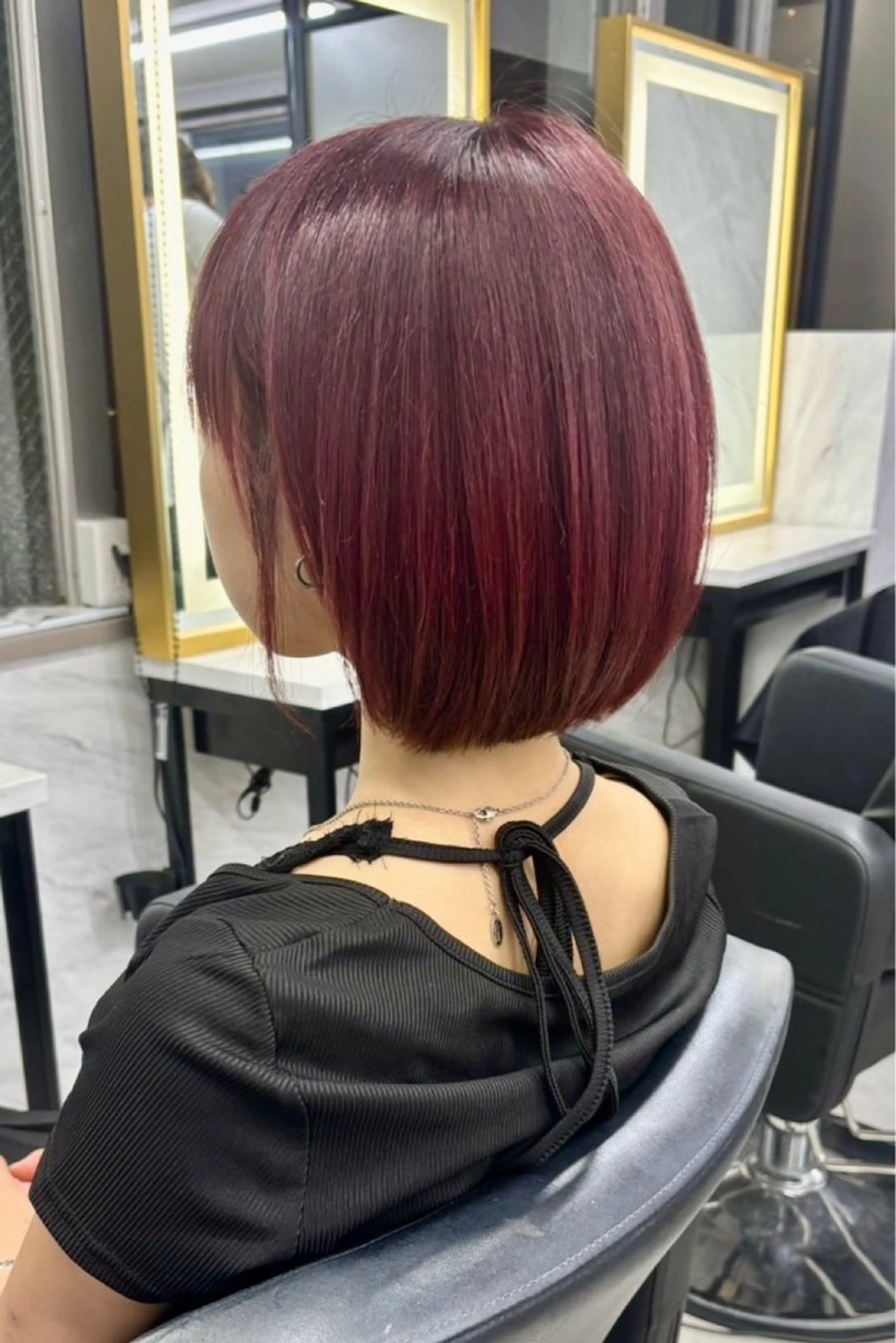 カラー Sanaka Kaiのヘアスタイル