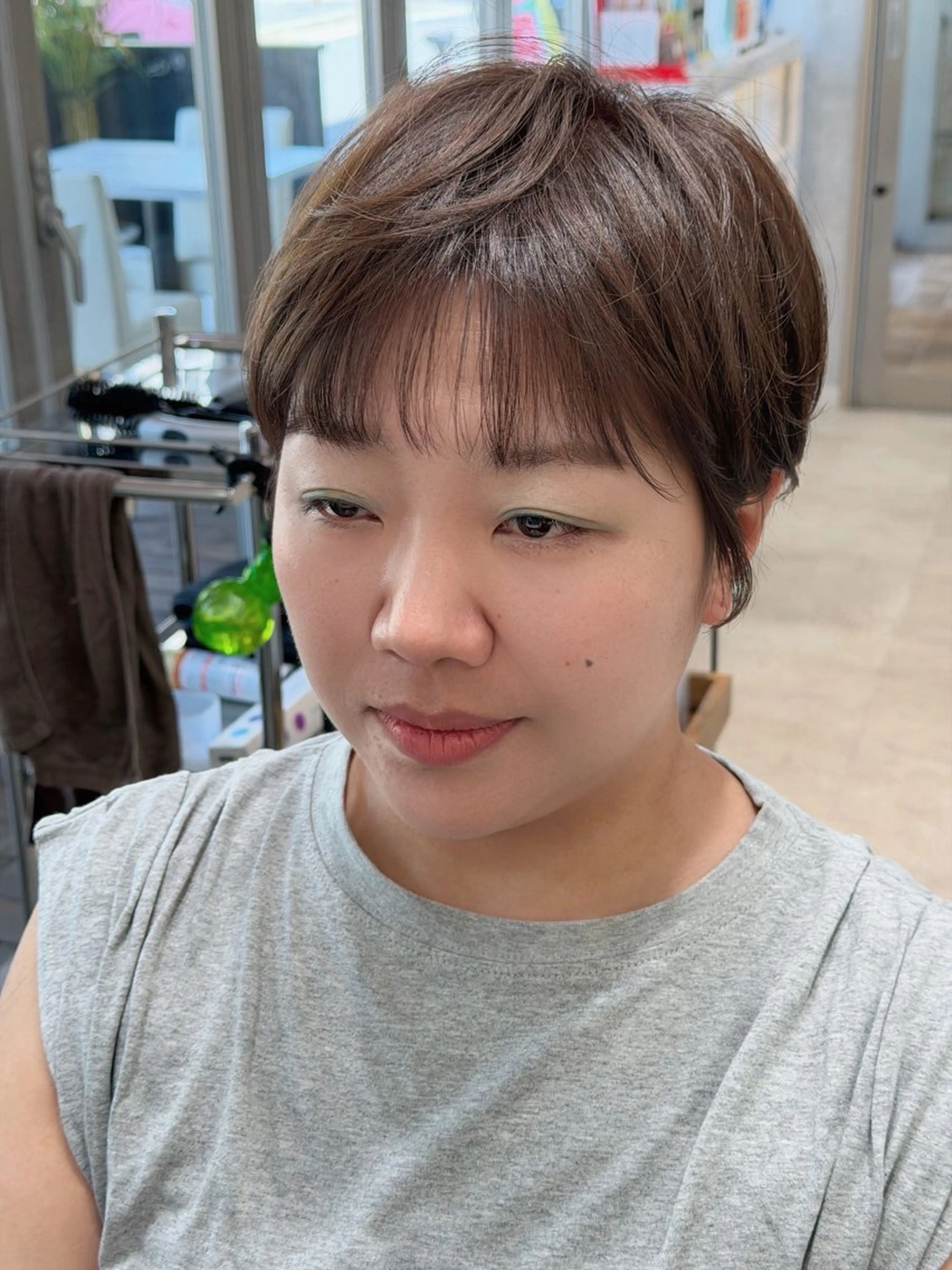 ショート カラー カット ヘアカラー トリートメント 関口 知佳のヘアスタイル
