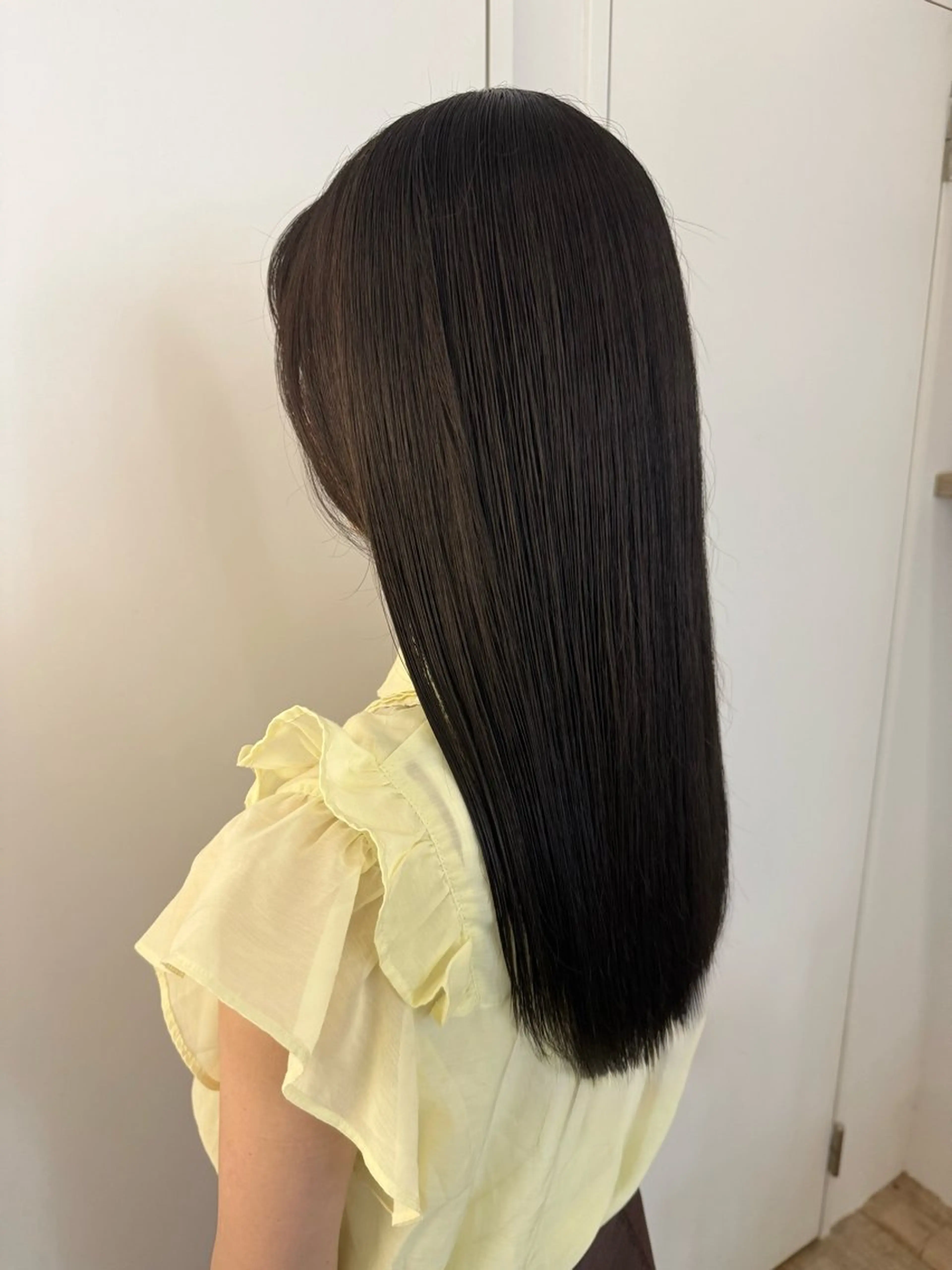 ロング カラー 森岡 涼汰のヘアスタイル