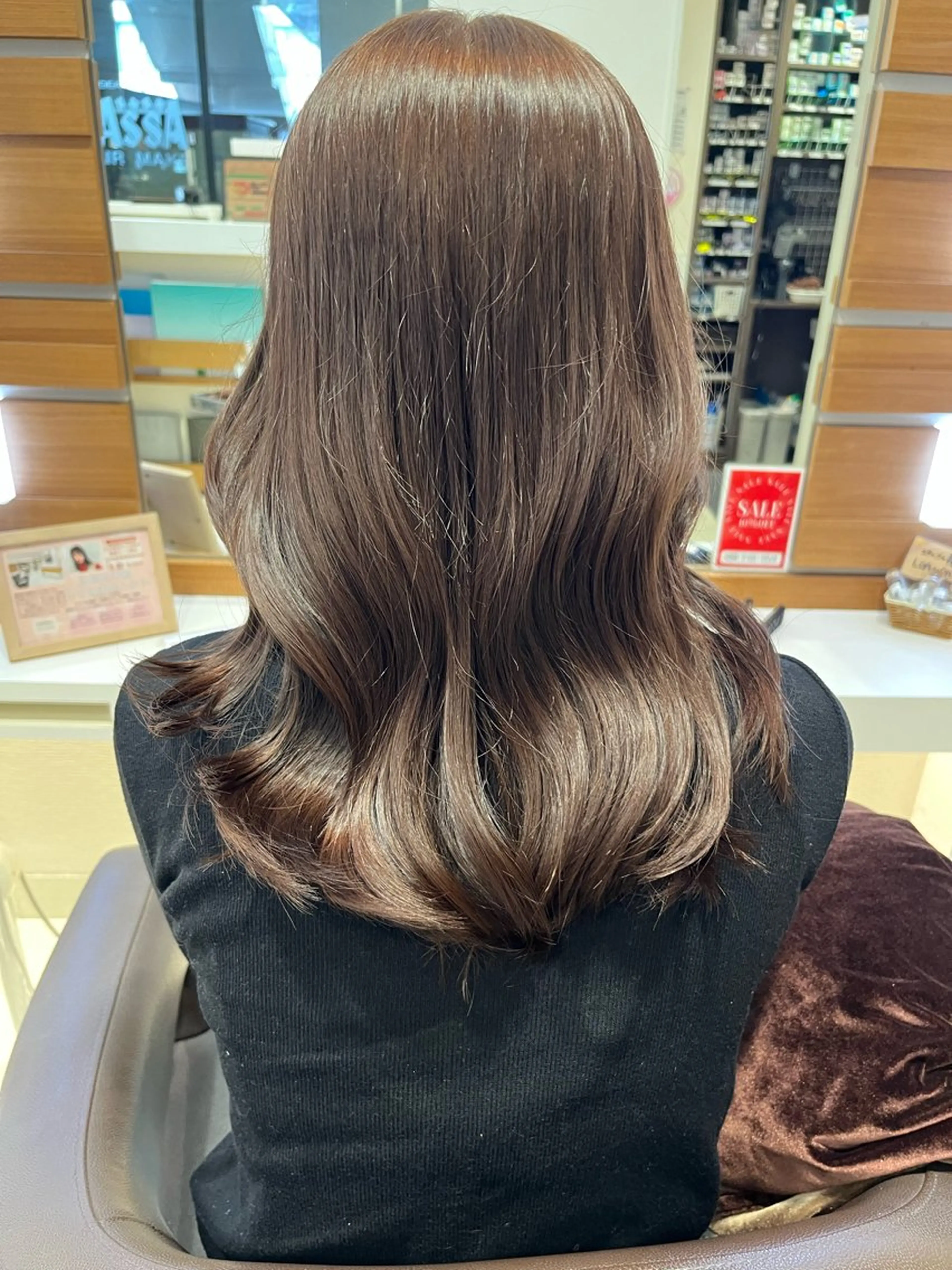 ロング Moka モデル募集のヘアスタイル