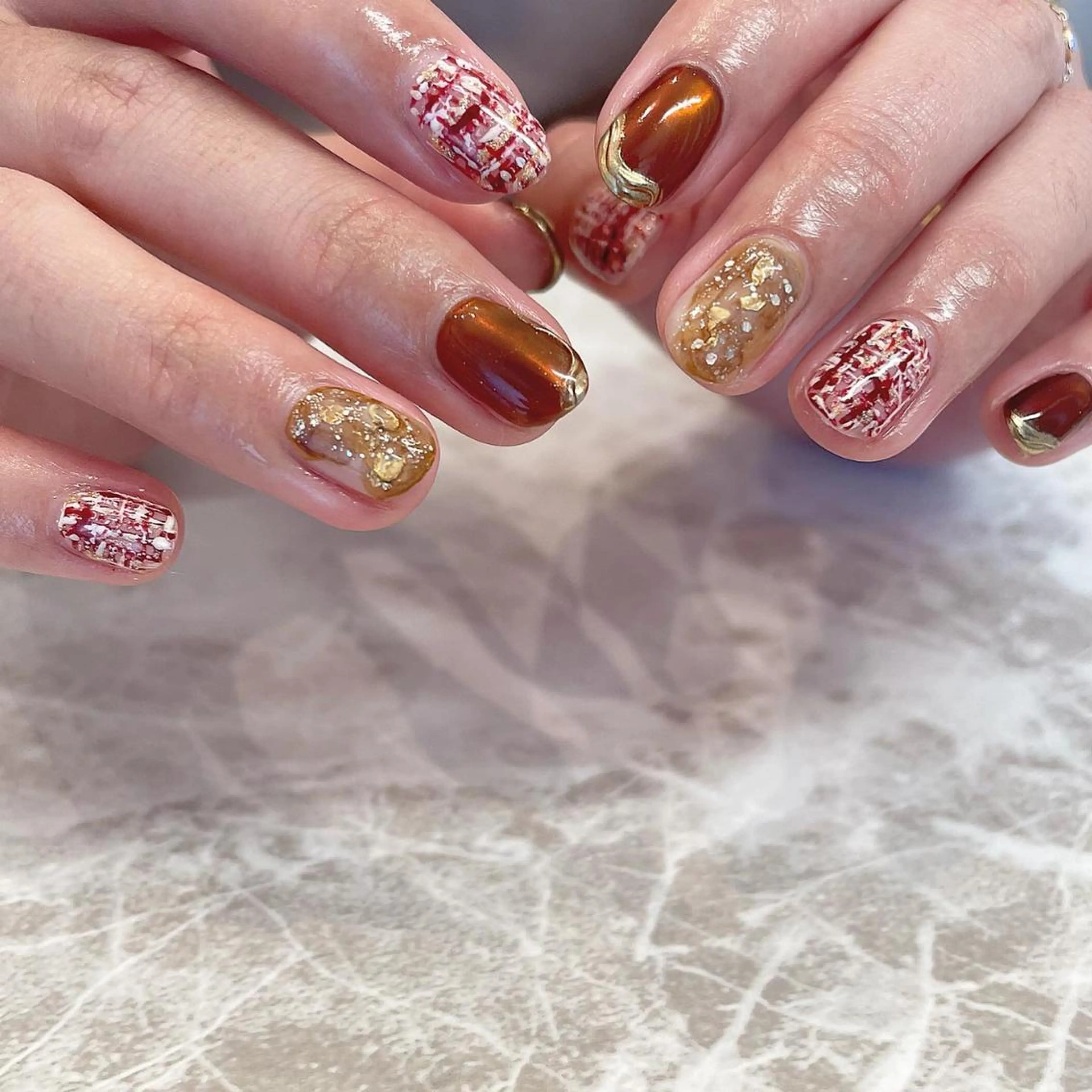 ネイル essence所属・pétit maakoのネイルデザイン