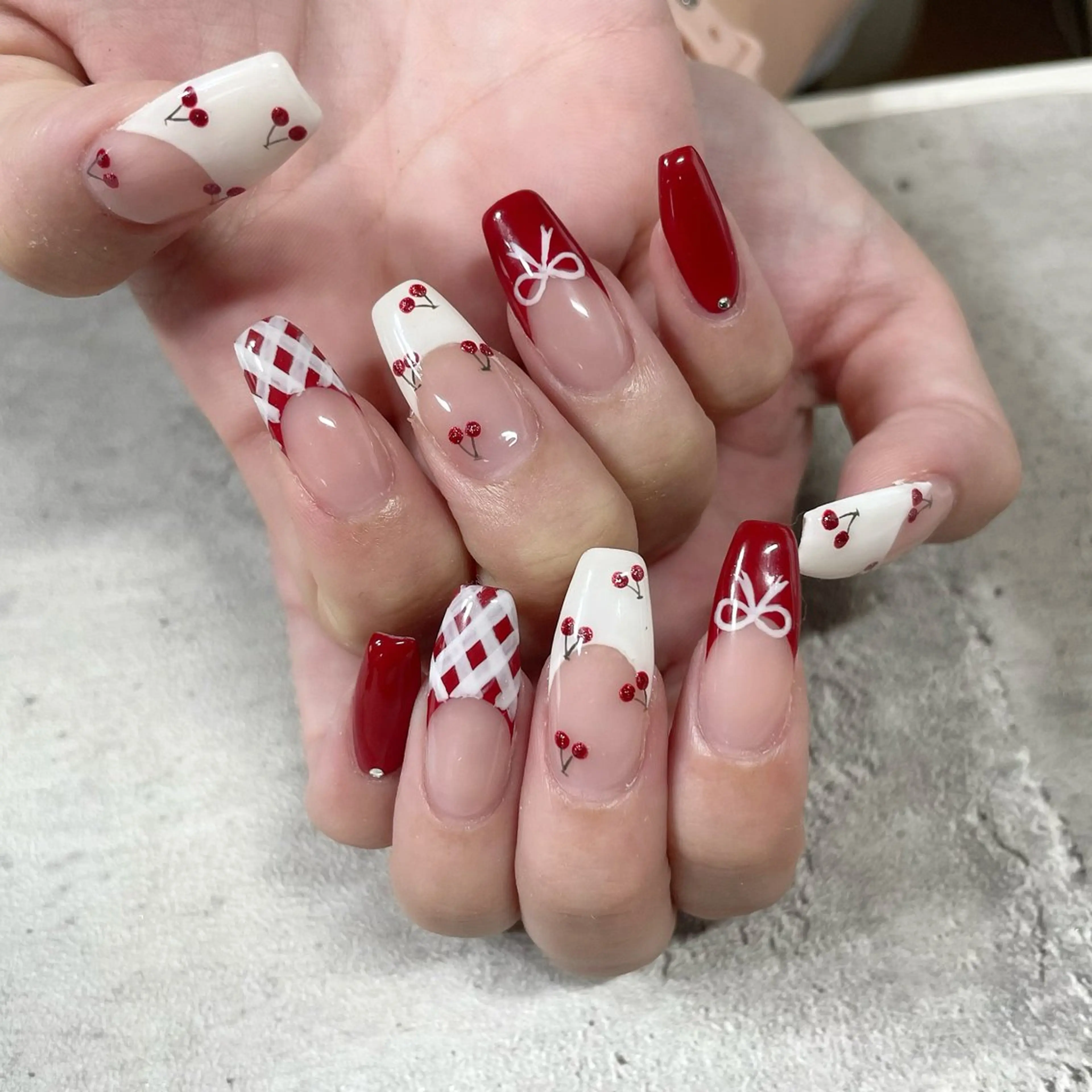 ネイル ジェルネイル 東 千夏のネイルデザイン