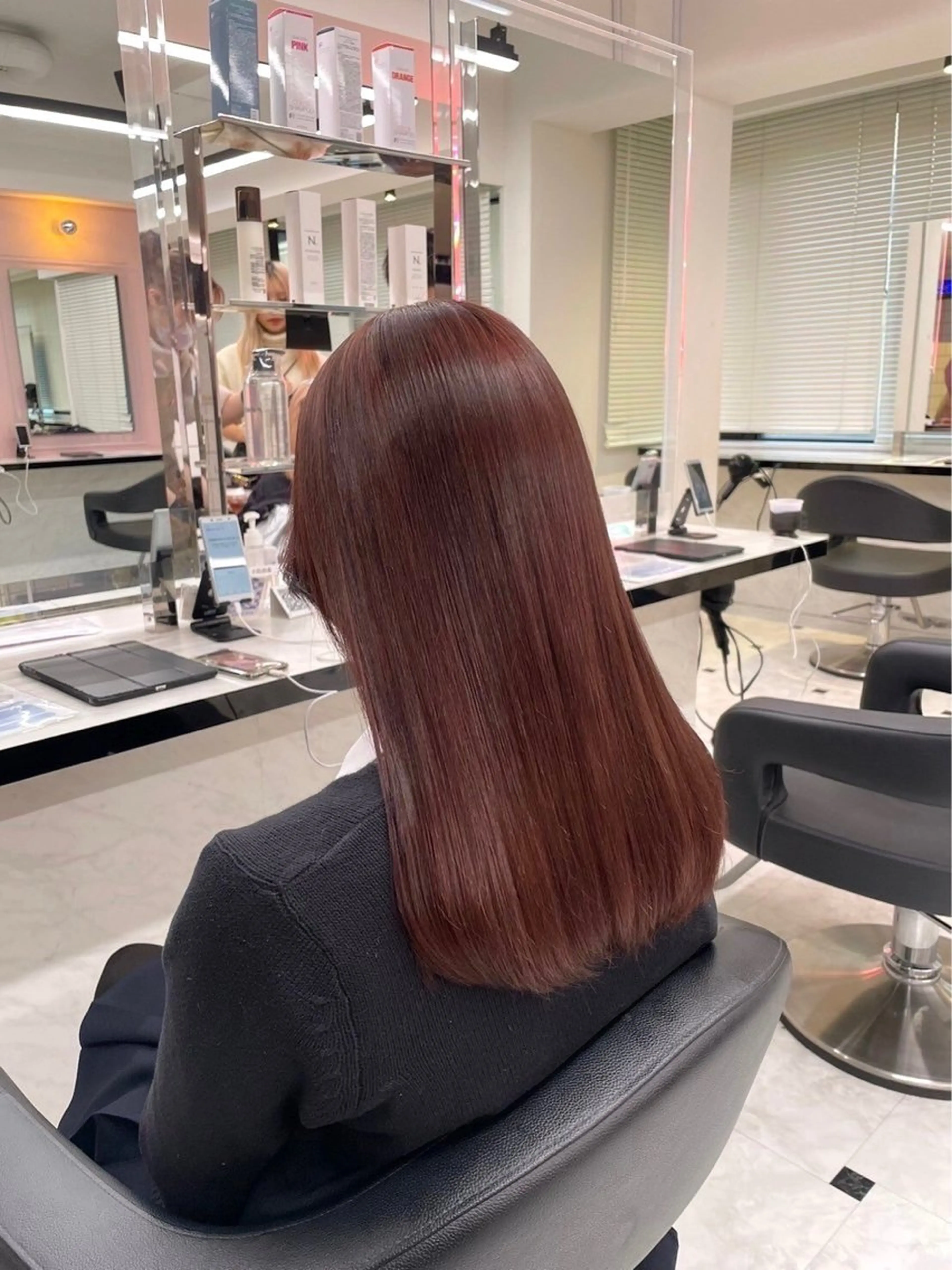 カラー カット ヘアカラー トリートメント 🎀ツヤ髪✖︎ 暖色🎀RYUKAのヘアスタイル