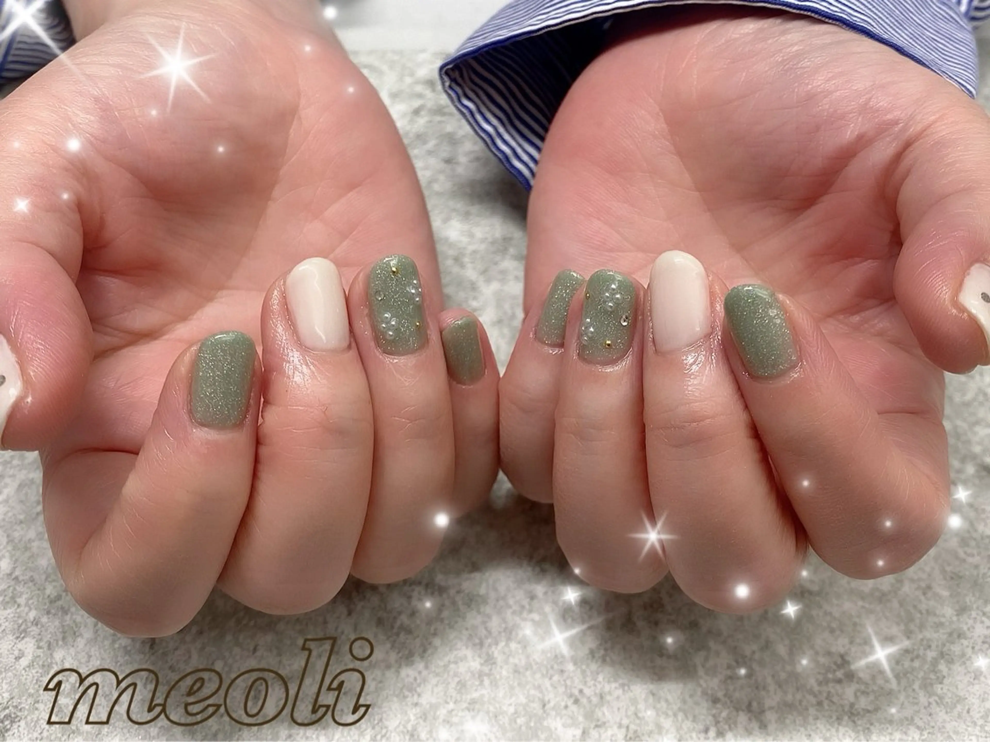 ネイル ハンドネイル nail salon meoli メグのネイルデザイン