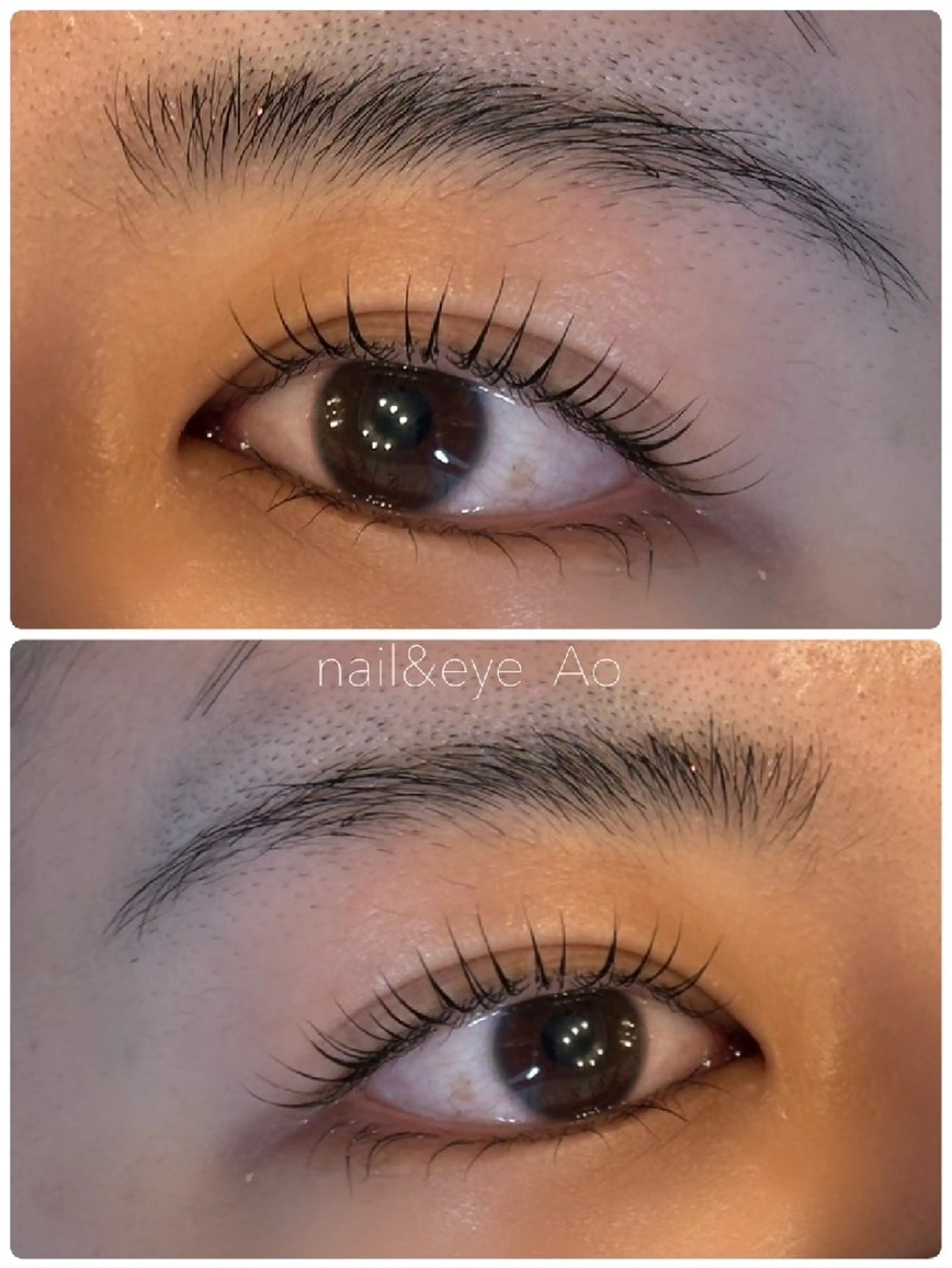 マツエク・マツパ マツパ Ao CHIE のマツエク・マツパデザイン