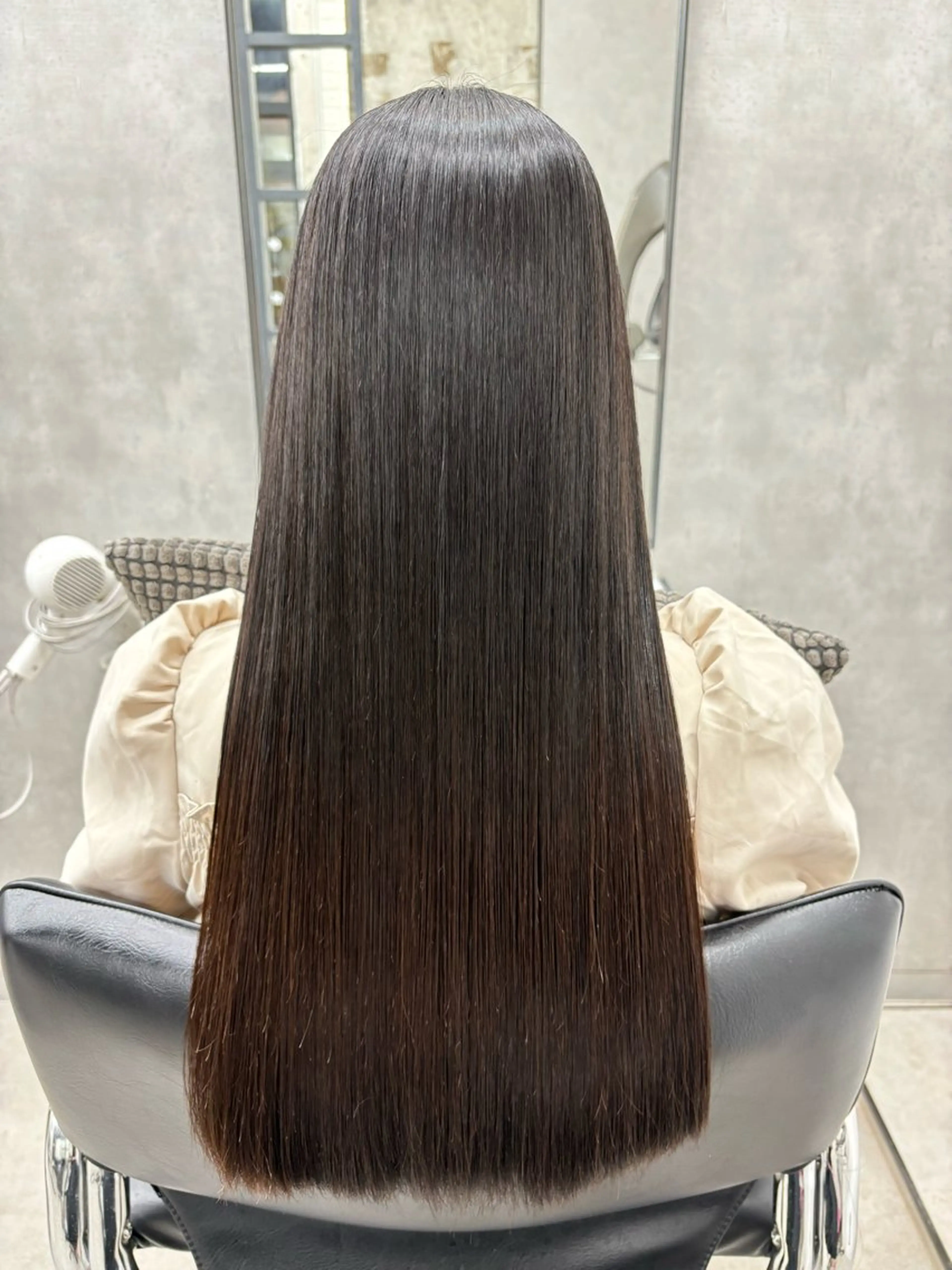 ロング カラー 髪質改善 縮毛矯正 トリートメント すぐ巻ける縮毛矯正 🍀勝倉　麗のヘアスタイル