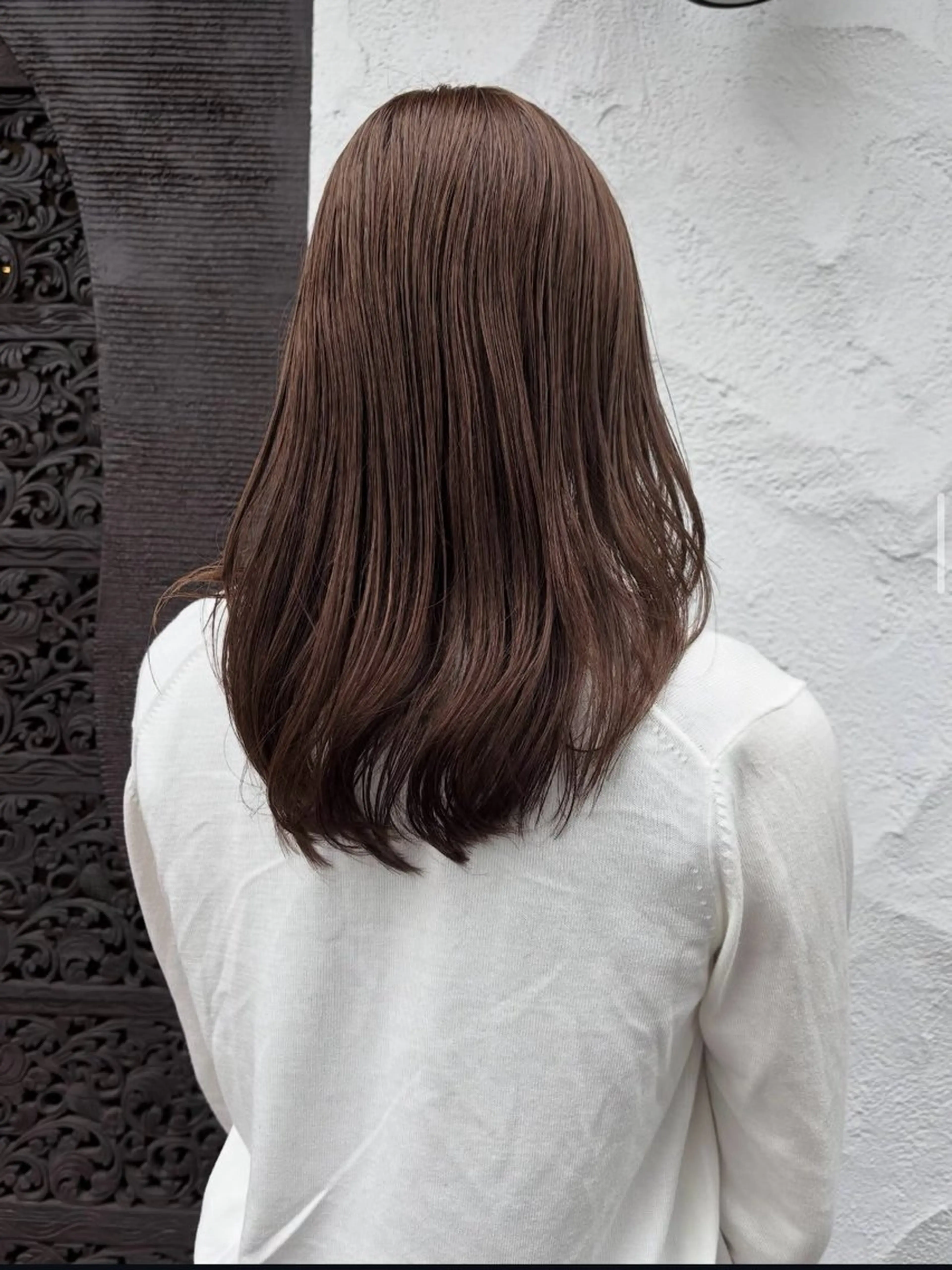 セミロング 大同 洋樹のヘアスタイル