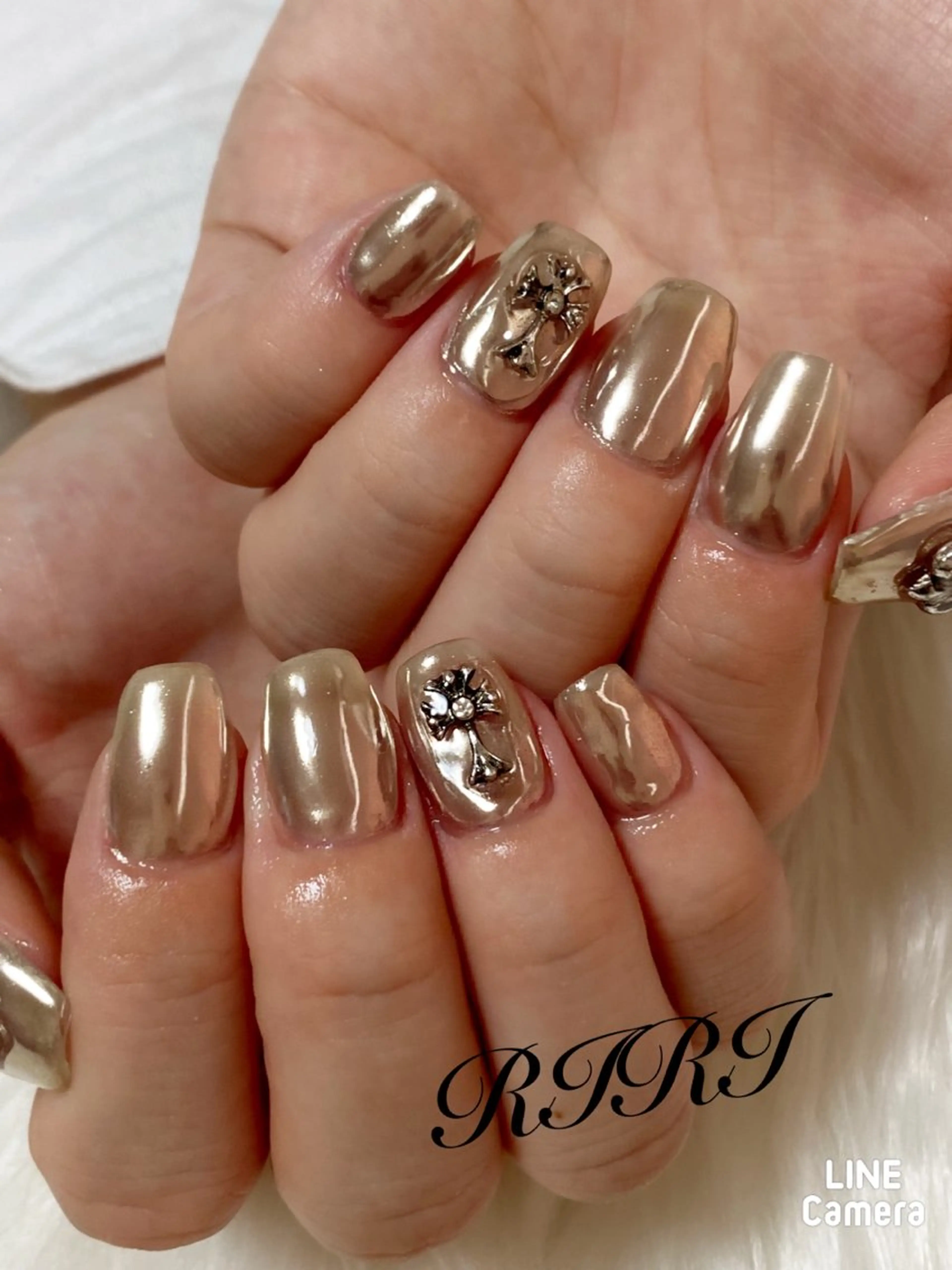 ネイル ハンドネイル riri オーナーのネイルデザイン