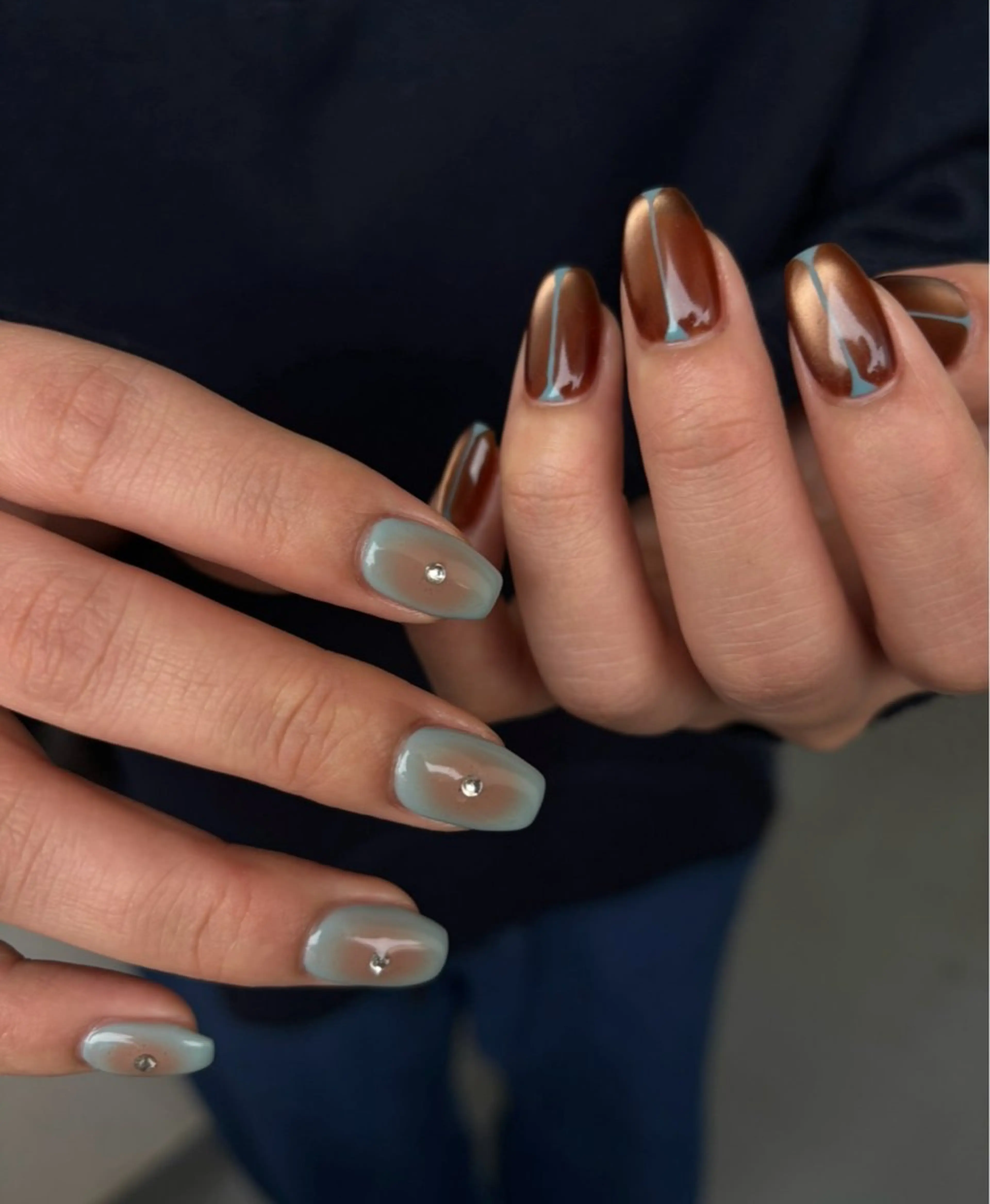 ネイル ハンドネイル Ever Blue Nail Salonのネイルデザイン