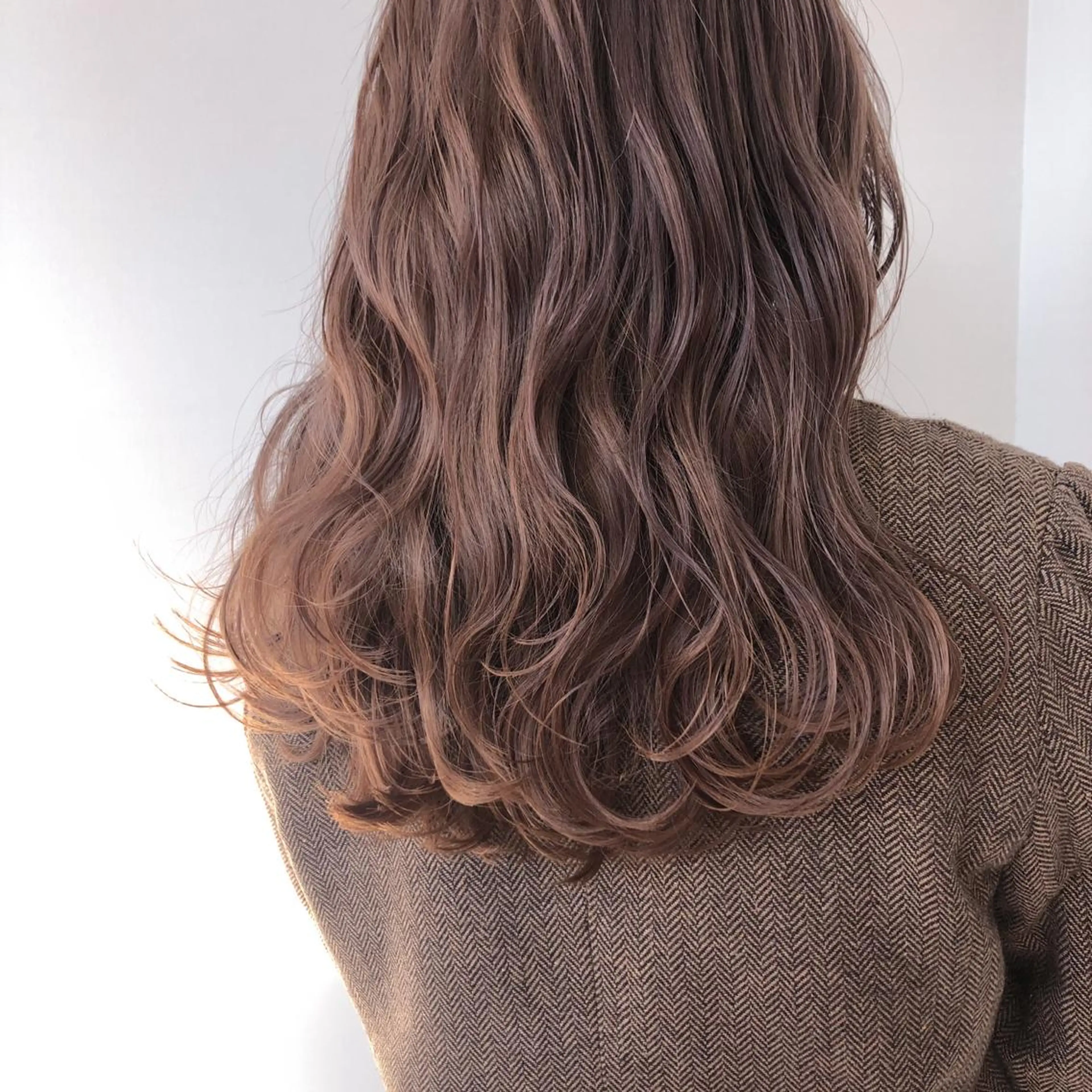 ヘアカラー＋超音波アイロントリートメントの写真