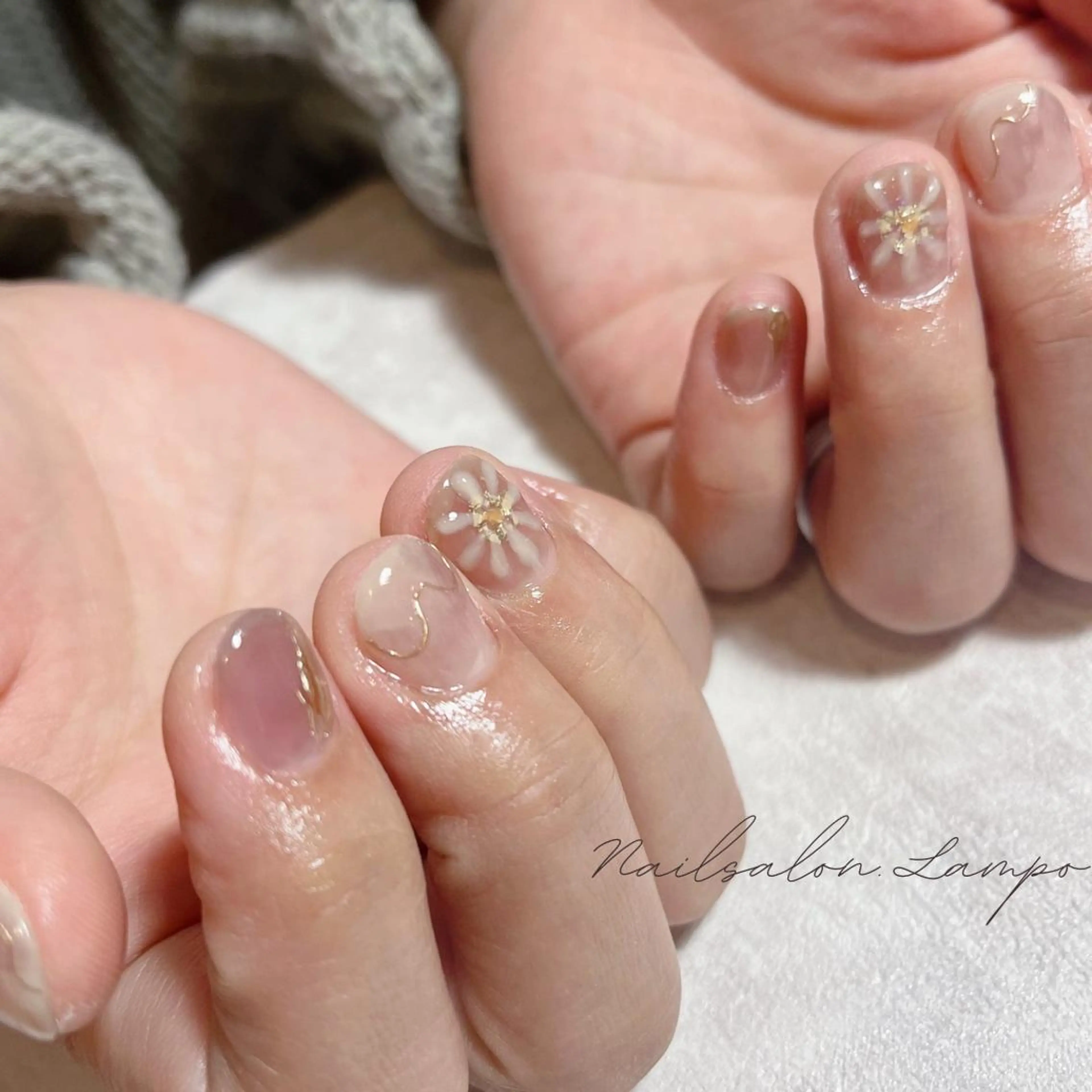 ネイル ハンドネイル lampo yukoのネイルデザイン