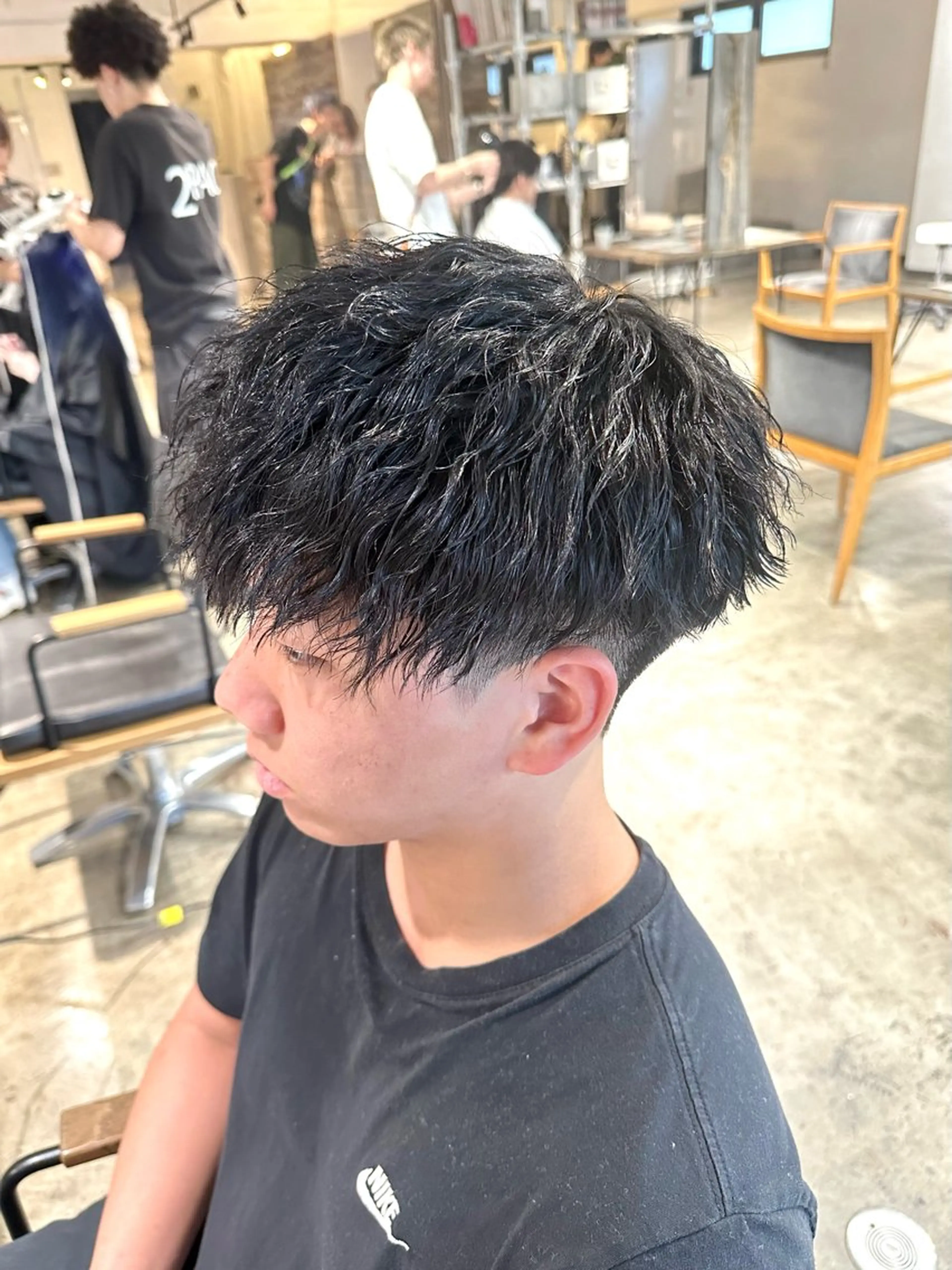 メンズ メンズパーマ カット パーマ トリートメント 骨格補正施術/メンズ 専門美容師/YUYAのヘアスタイル