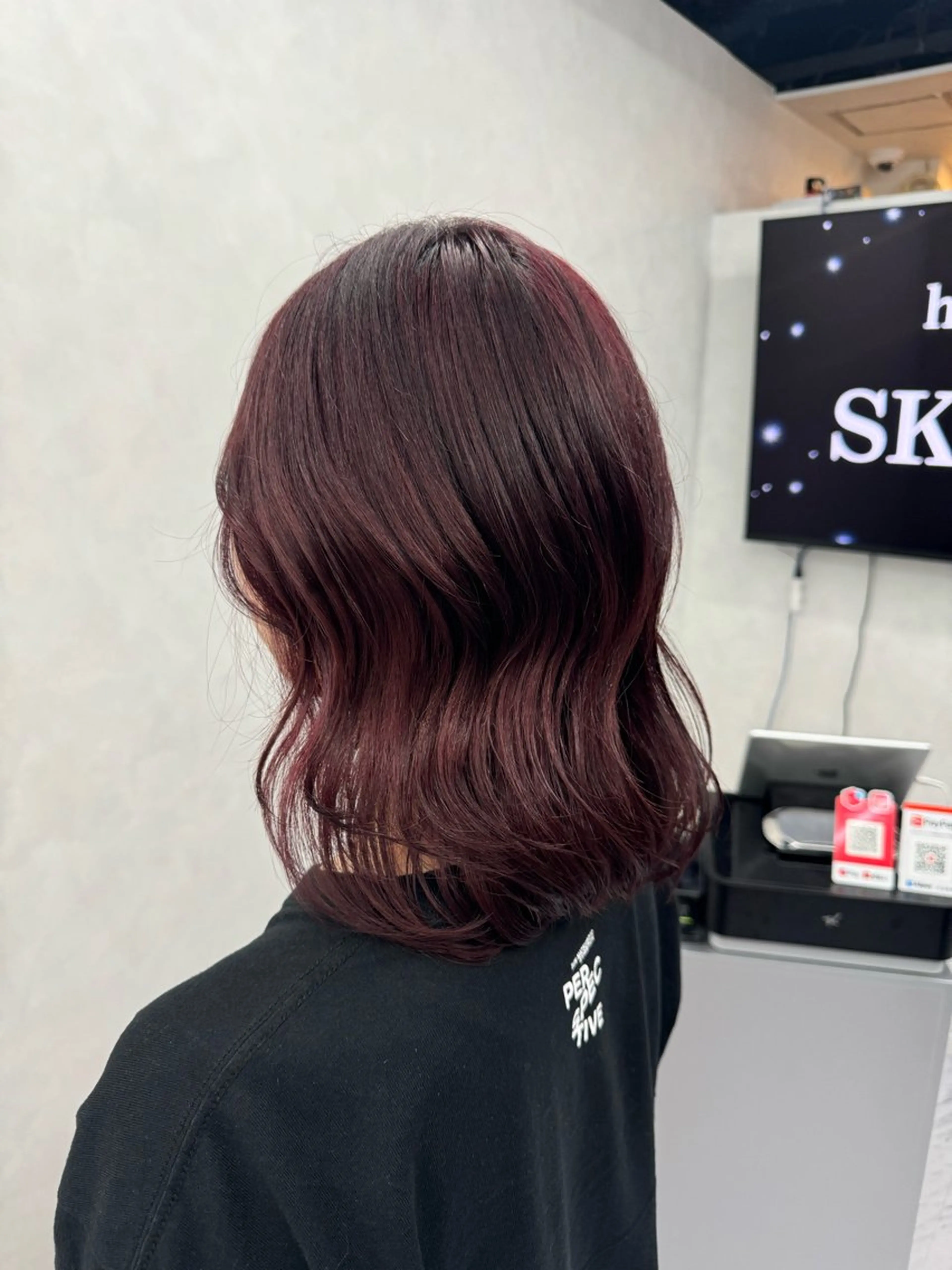 セミロング カラー 🩷最強ハイトーン 🌷chan🎀のヘアスタイル